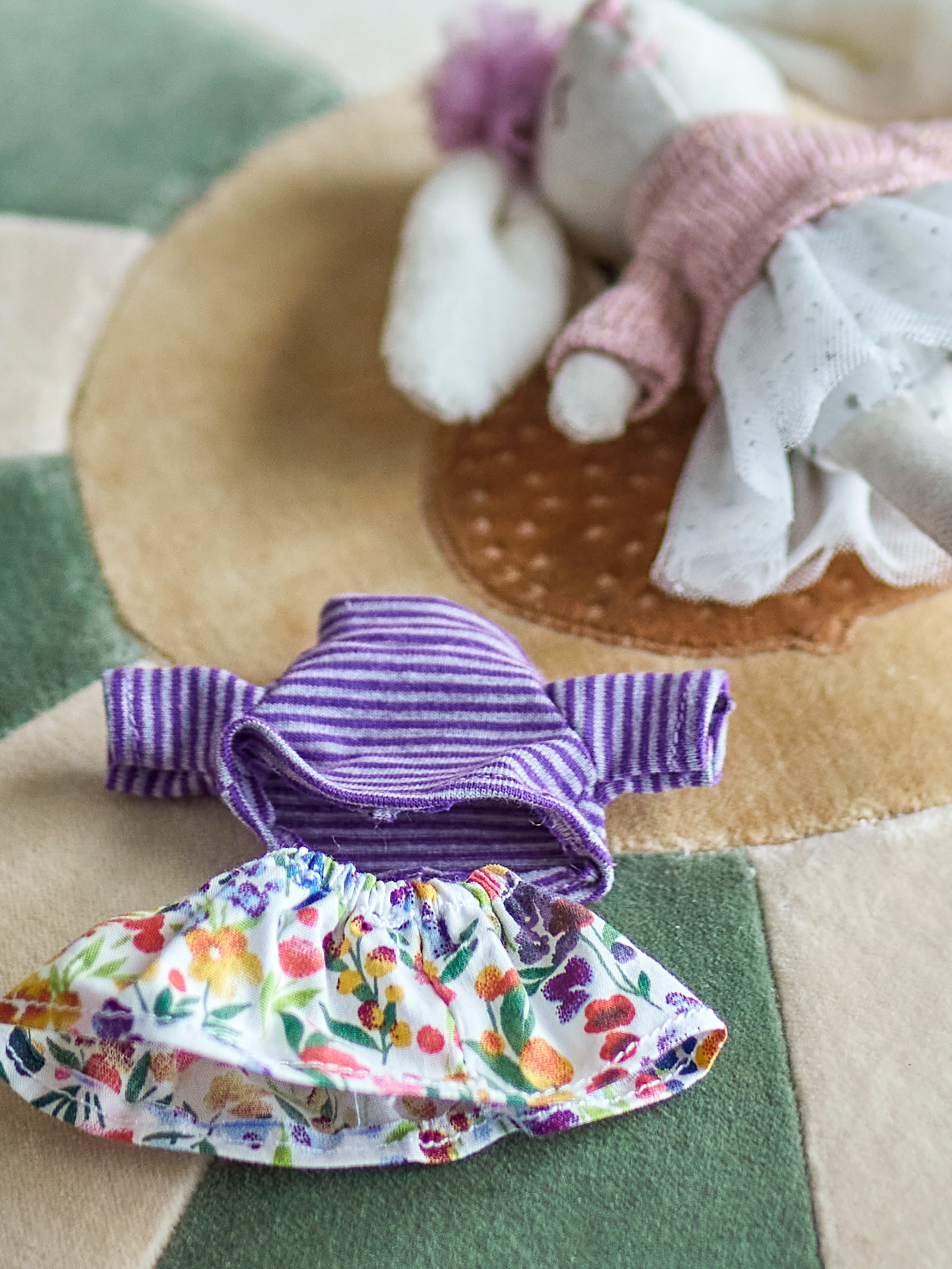 Bloomingville Mini Milly Docka, Flerfärgad, Polyester