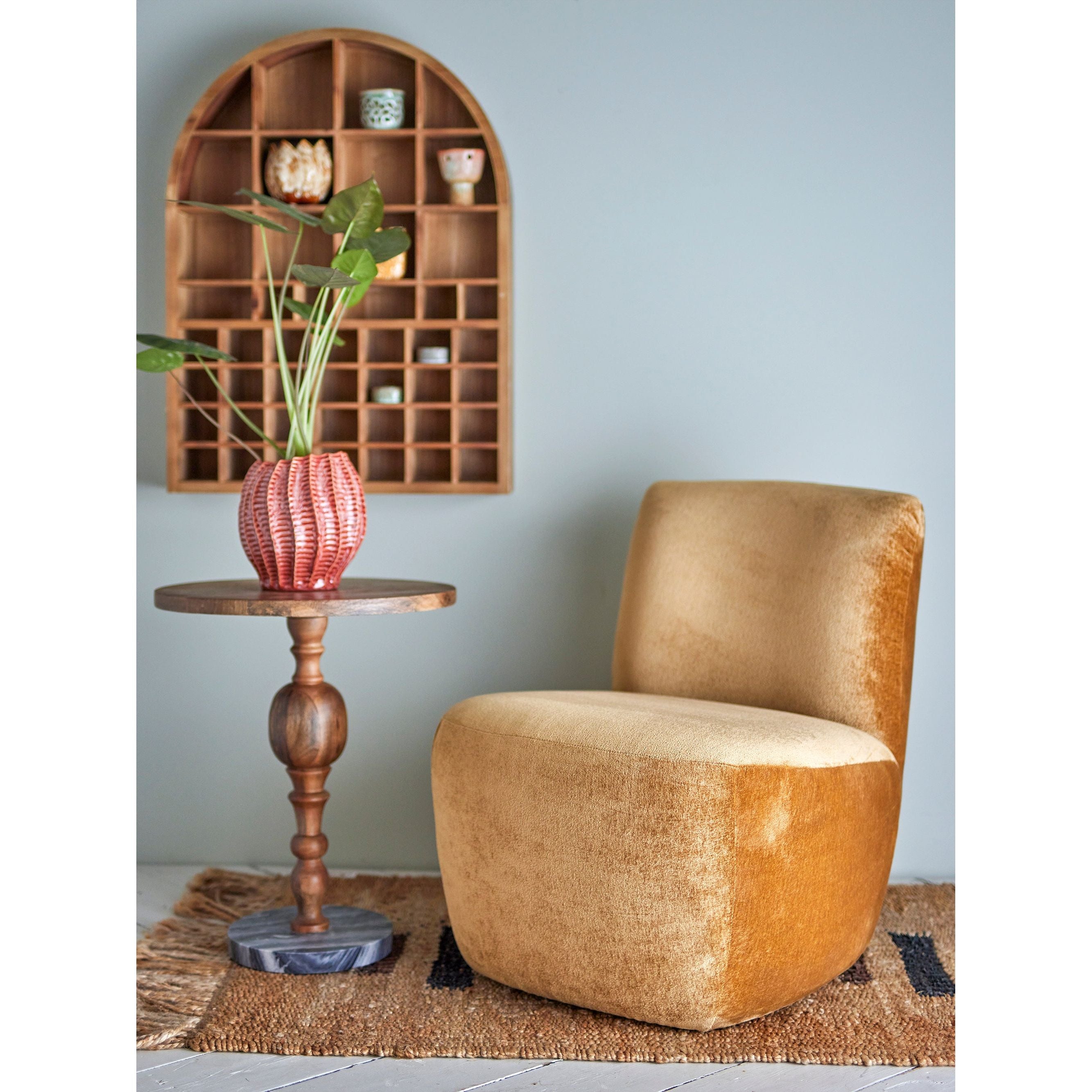 Creative Collection Almonde Loungestol, Brun, Polyester