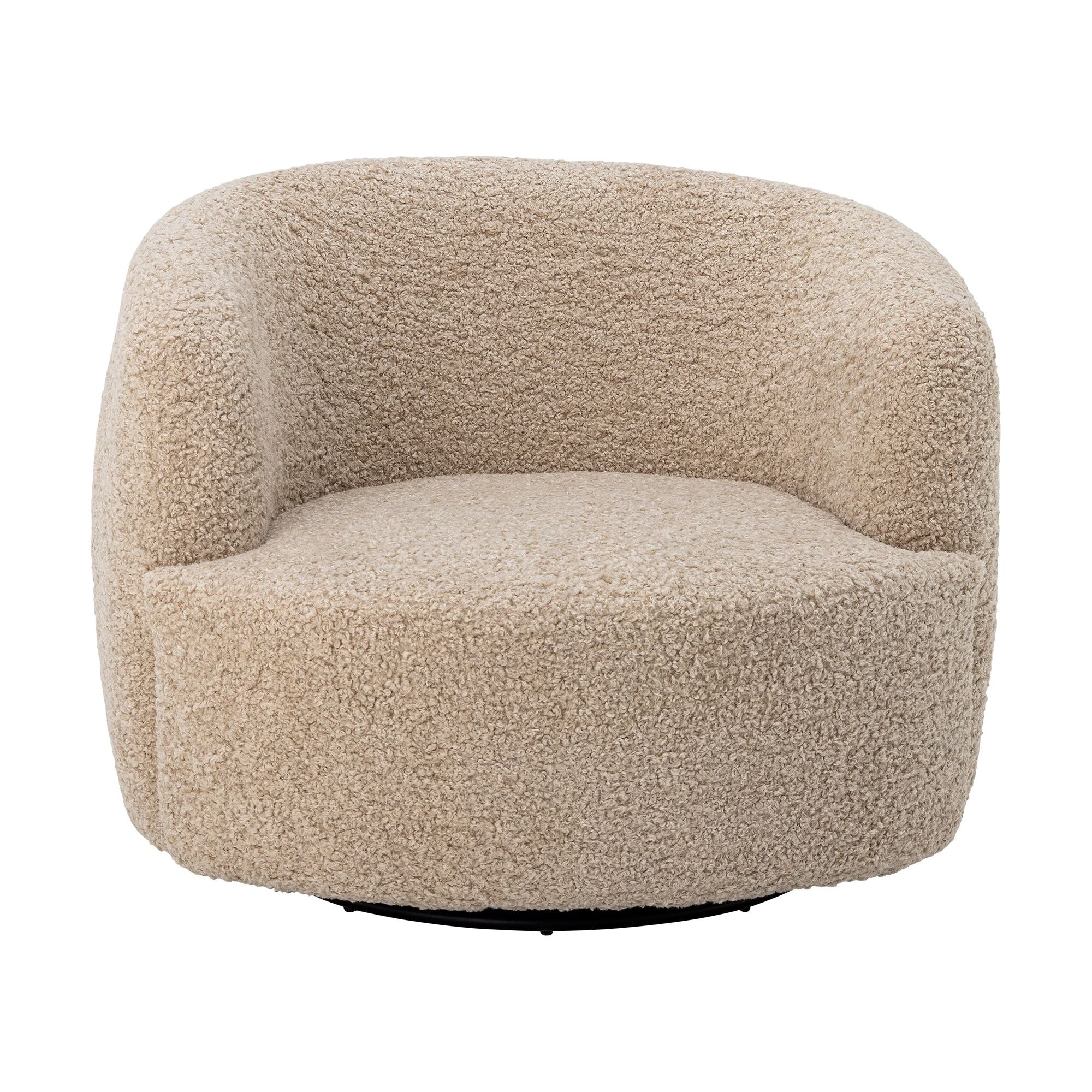 Bloomingville Bocca Loungestol, Natur, Polyester