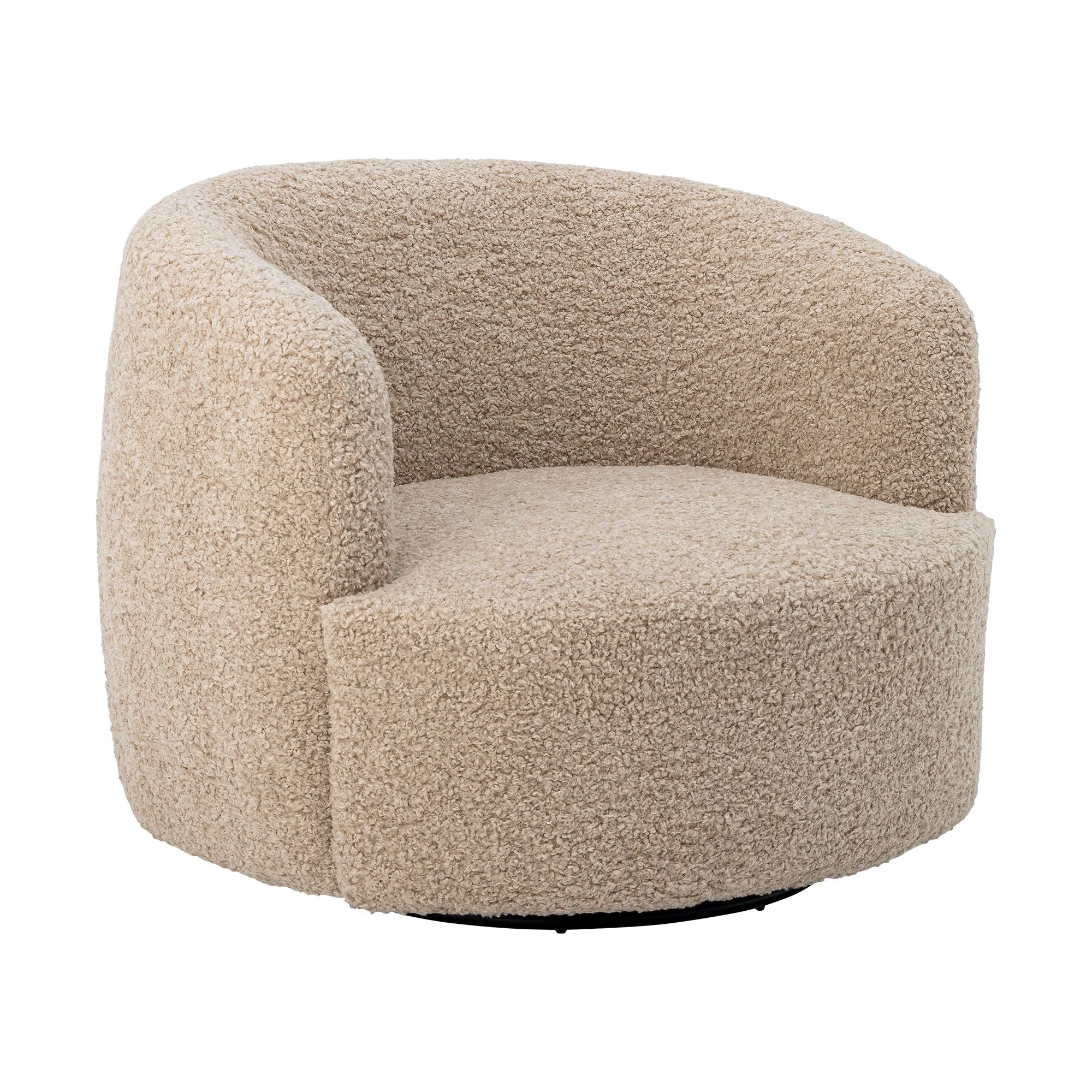 Bloomingville Bocca Loungestol, Natur, Polyester