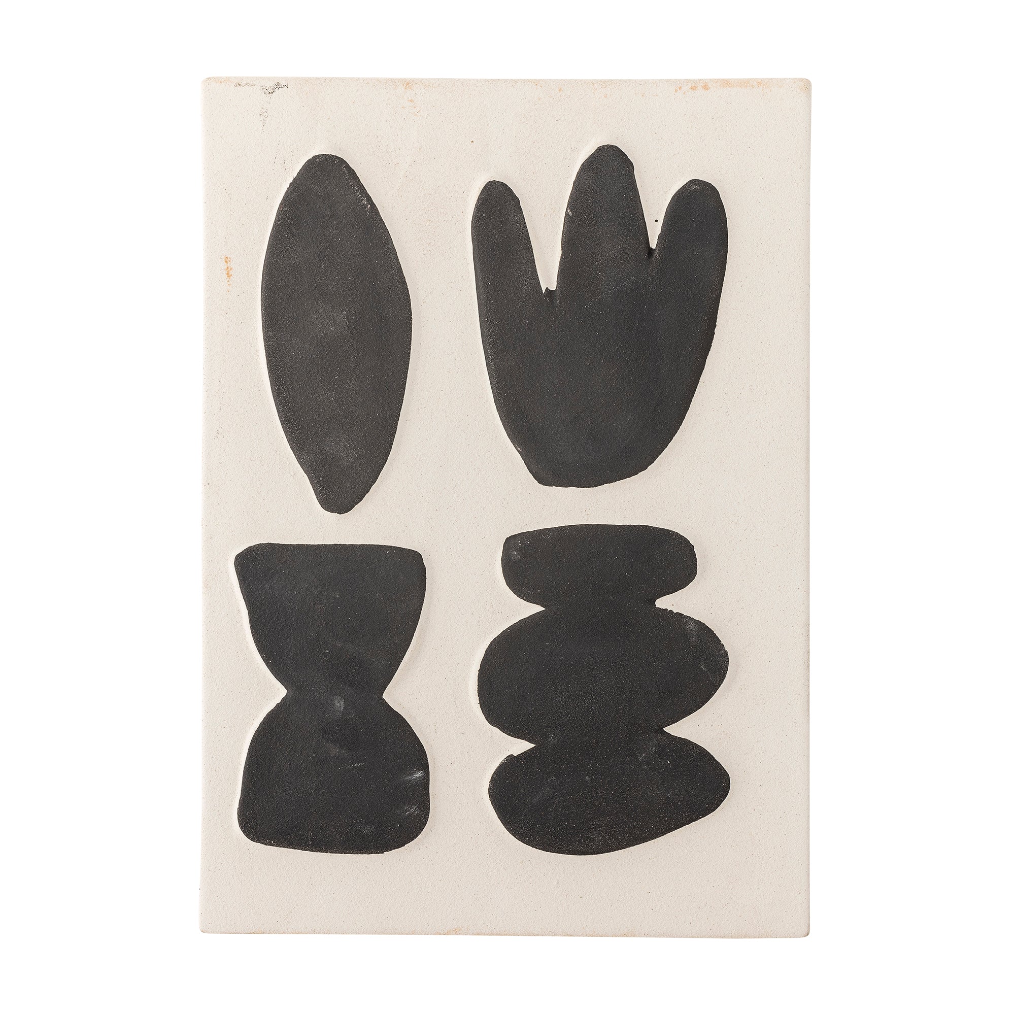 Bloomingville Lutton Väggdekoration, Vit, Stengods