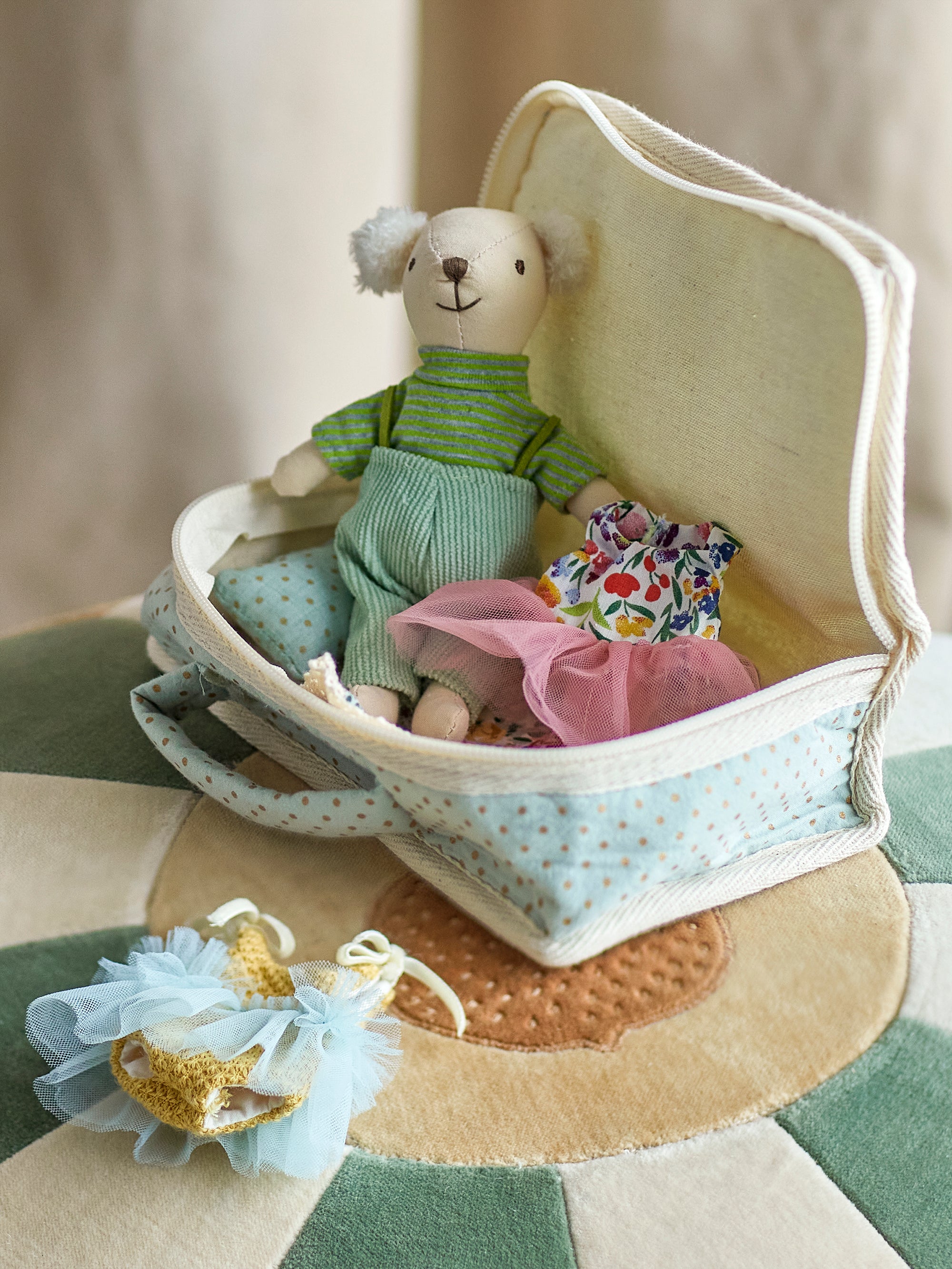 Bloomingville Mini Lara Doll, Multi, Polyester