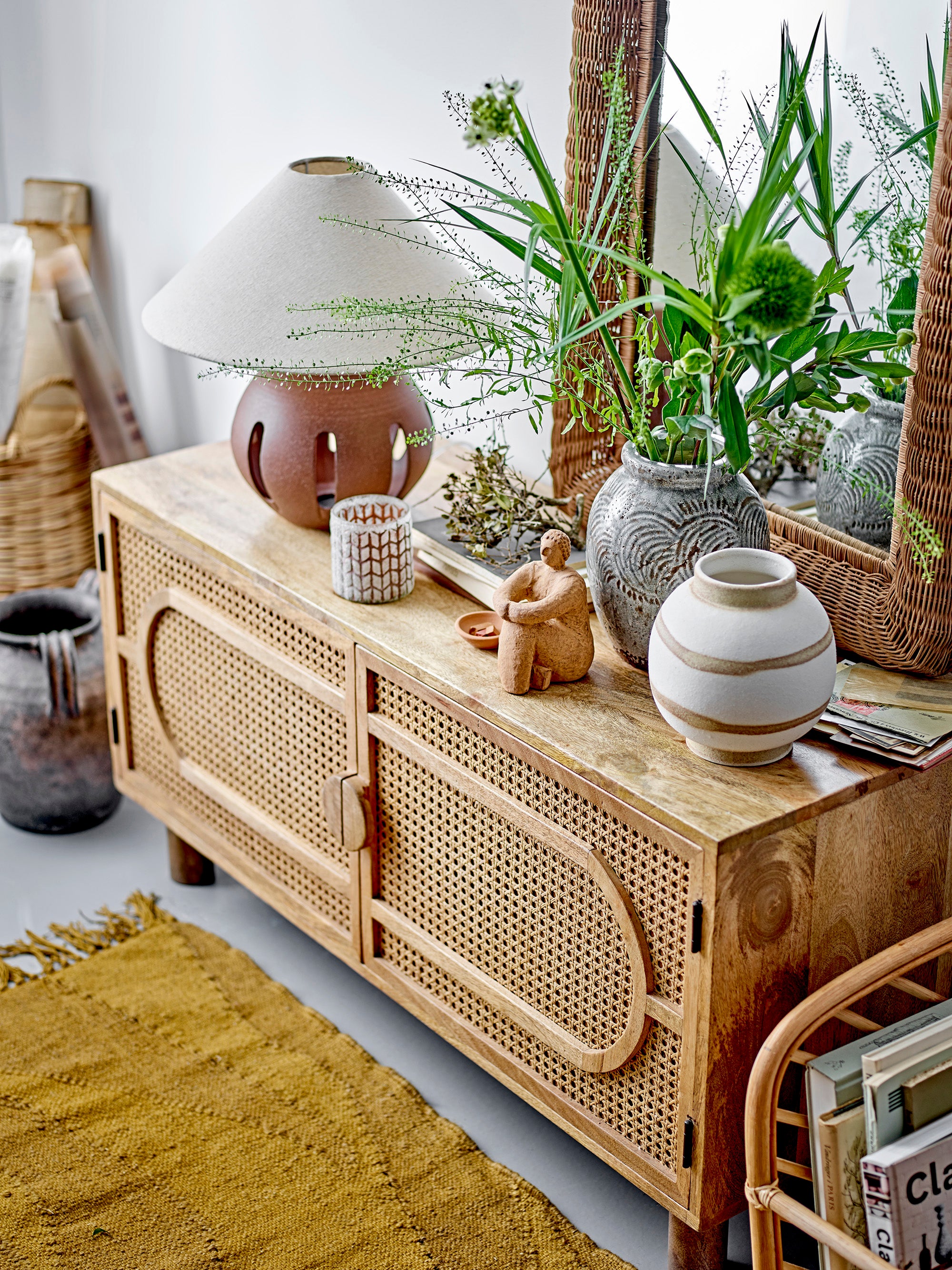 Bloomingville Pablo Skåp, Natur, FSC®MIX, Mango