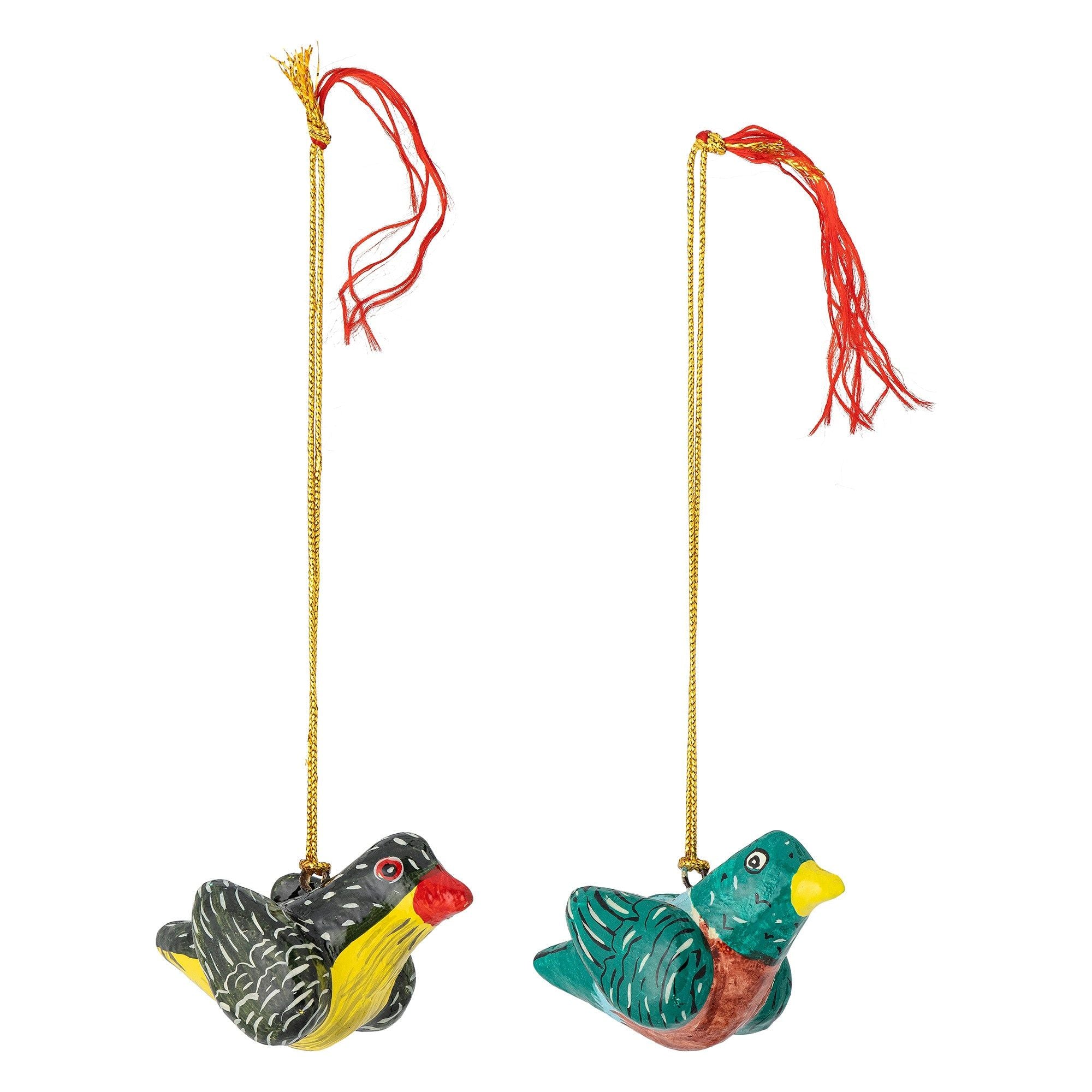 Bloomingville Carmela Ornament, Grön, Papier Maché