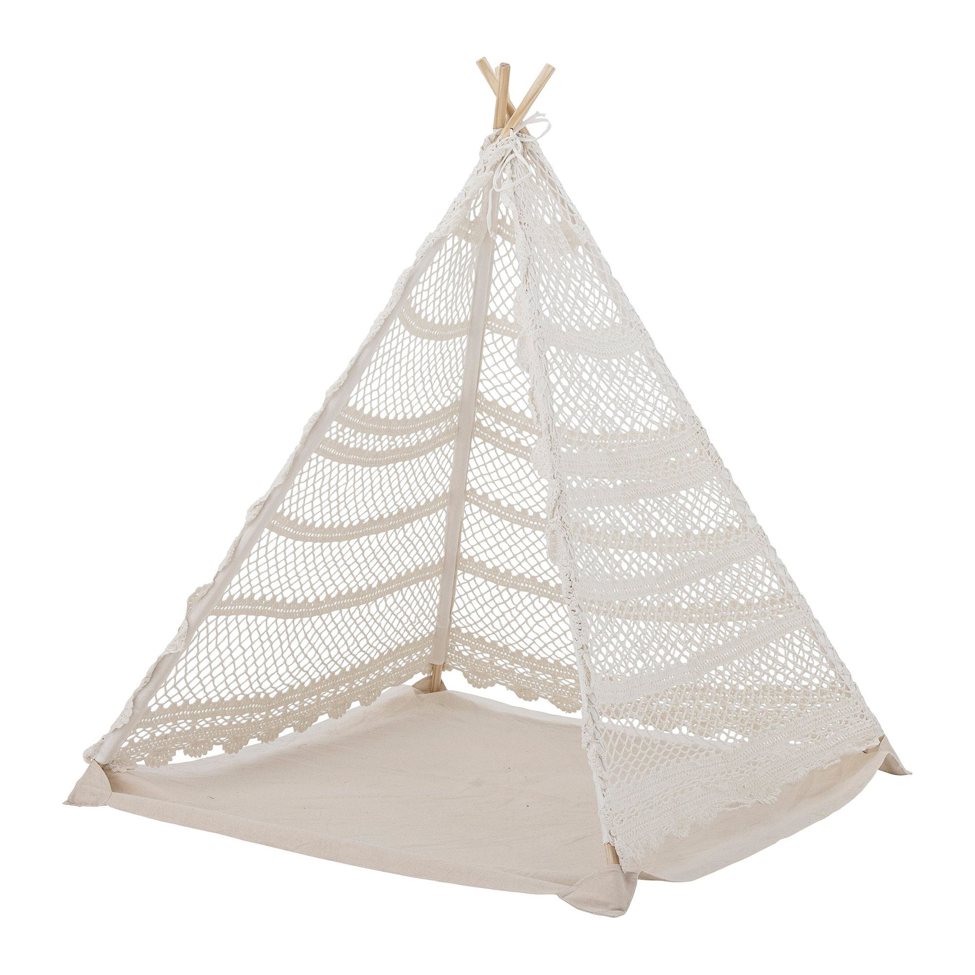 Bloomingville Mini Herle Barnens Tipi, Natur, Bomull