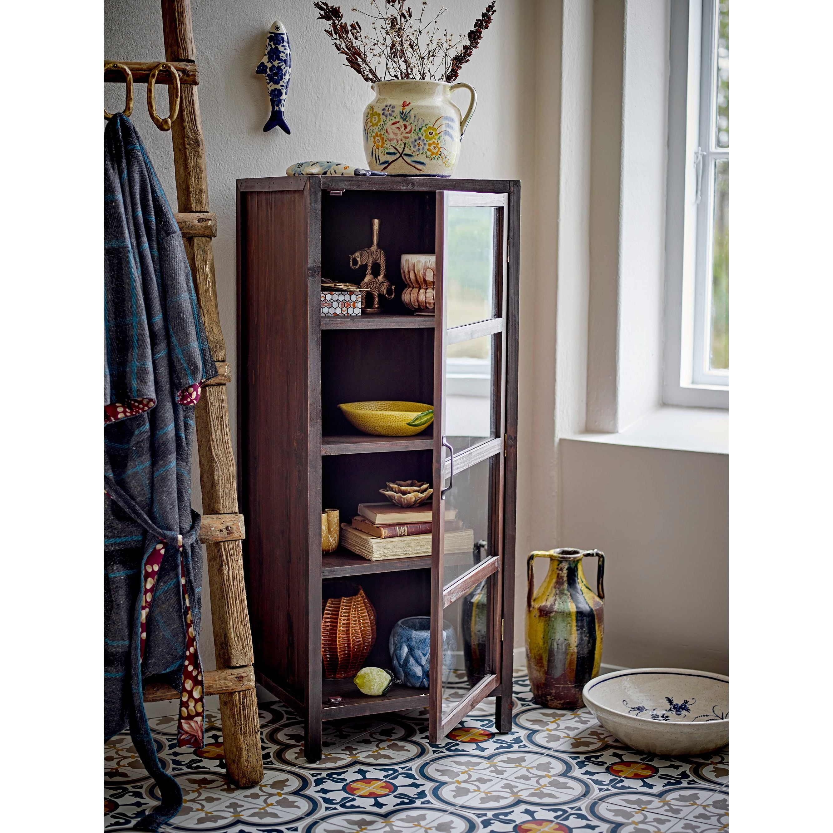 Creative Collection Rieti Kimono, Grå, Återvunnen