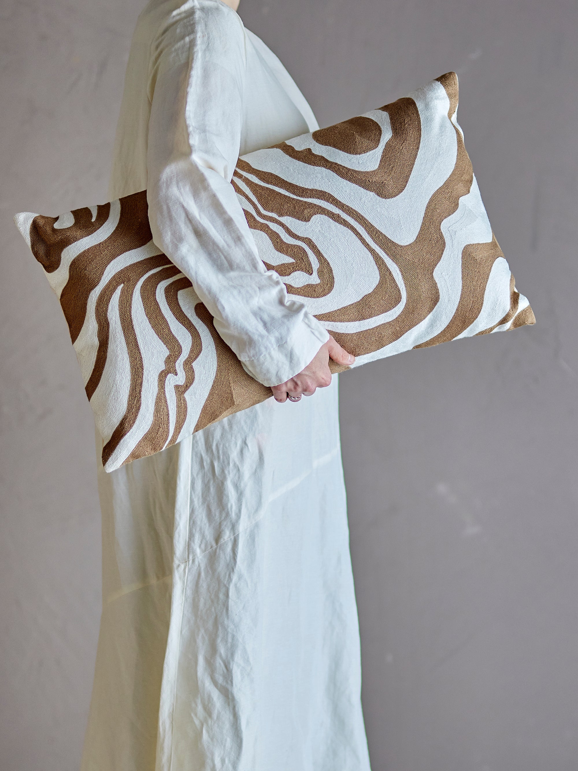 Bloomingville Aba Kuddfodral, Natur, Bomull