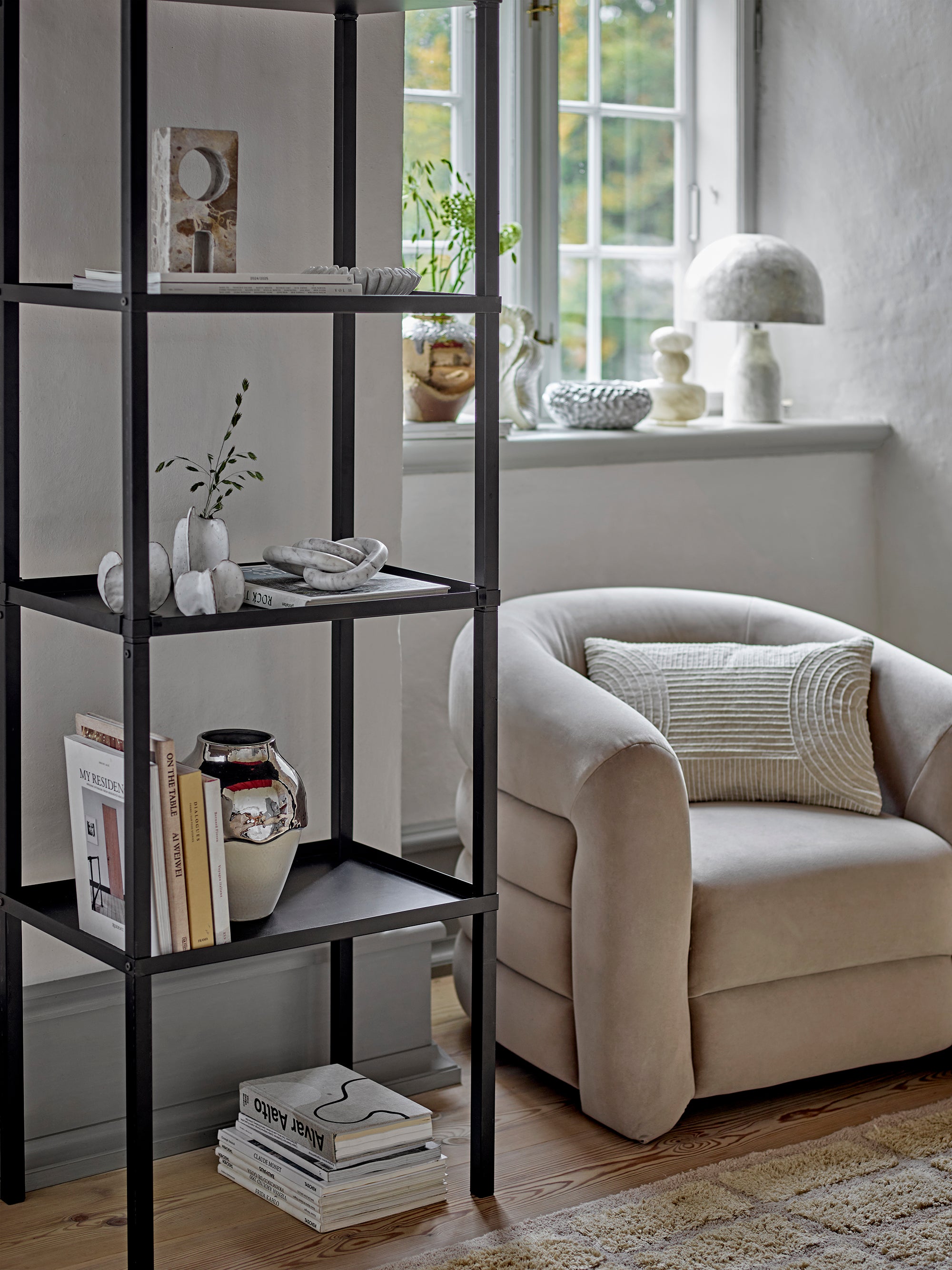 Bloomingville Chun Kudde, Natur, Bomull