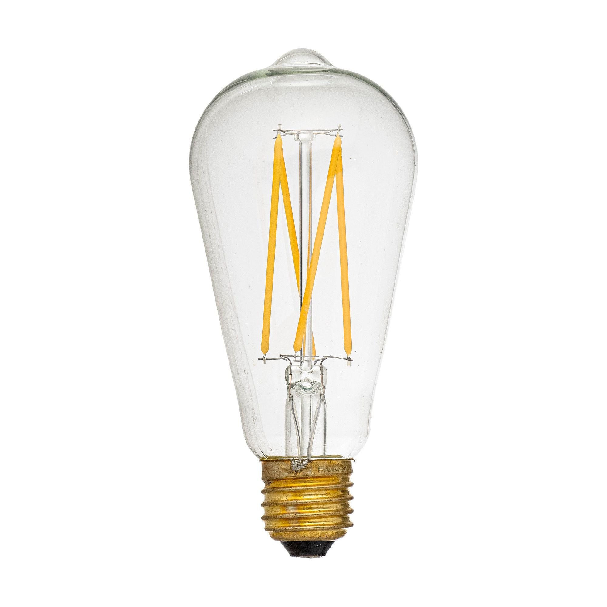 Bloomingville Edison LED-lampa, Klar, Glas