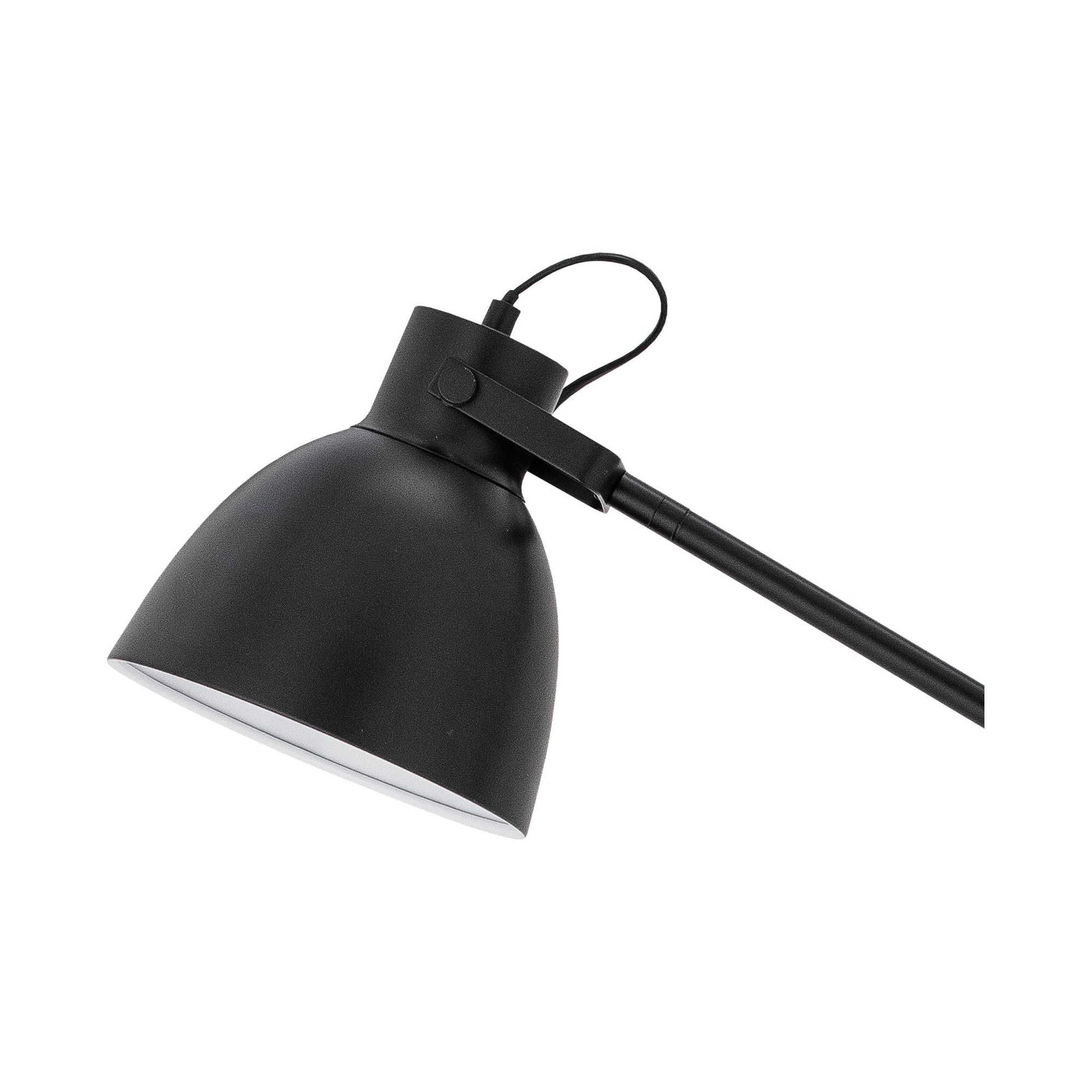 Creative Collection Barca Golvlampa, Svart, Metall