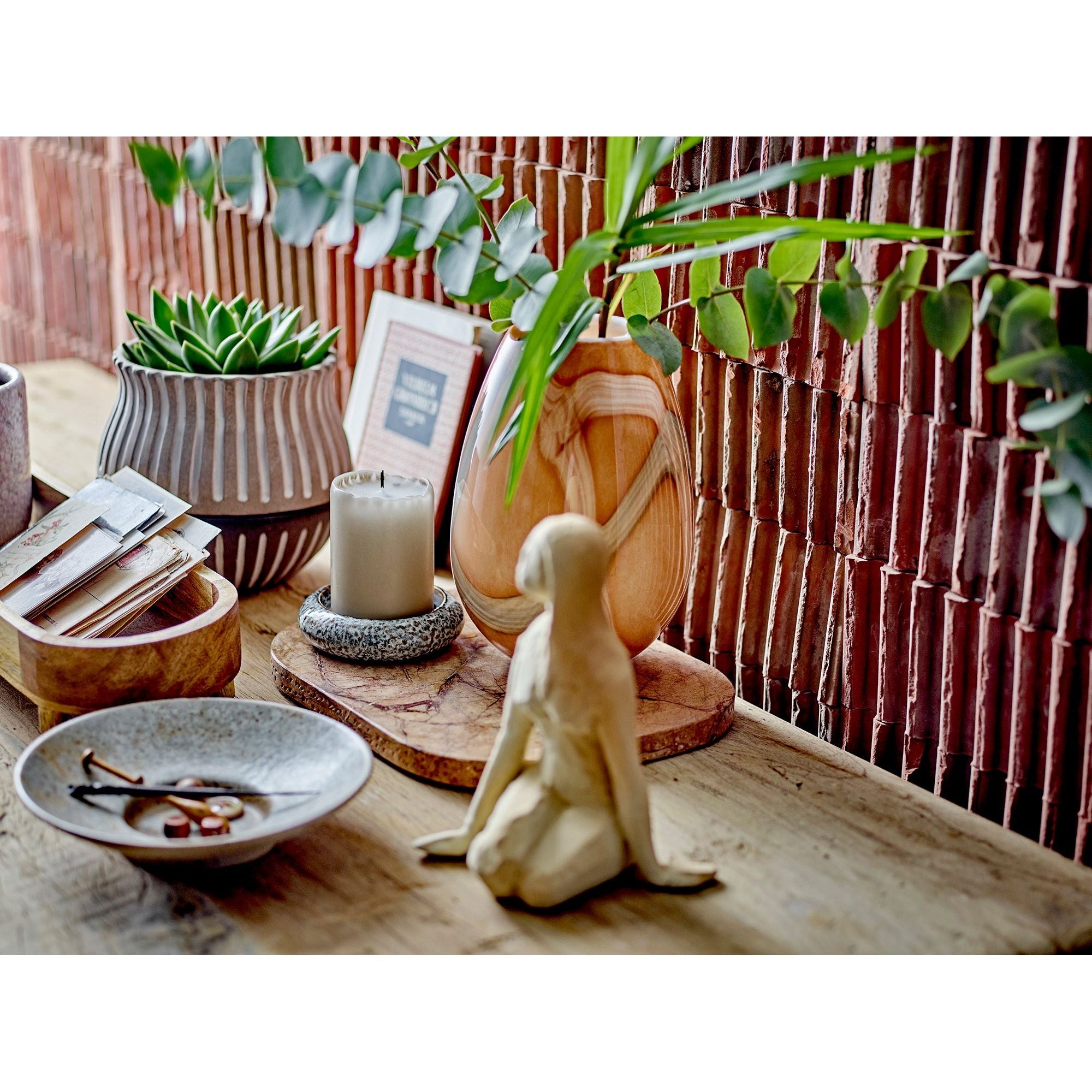 Bloomingville Emisa Bricka, Natur, Mango