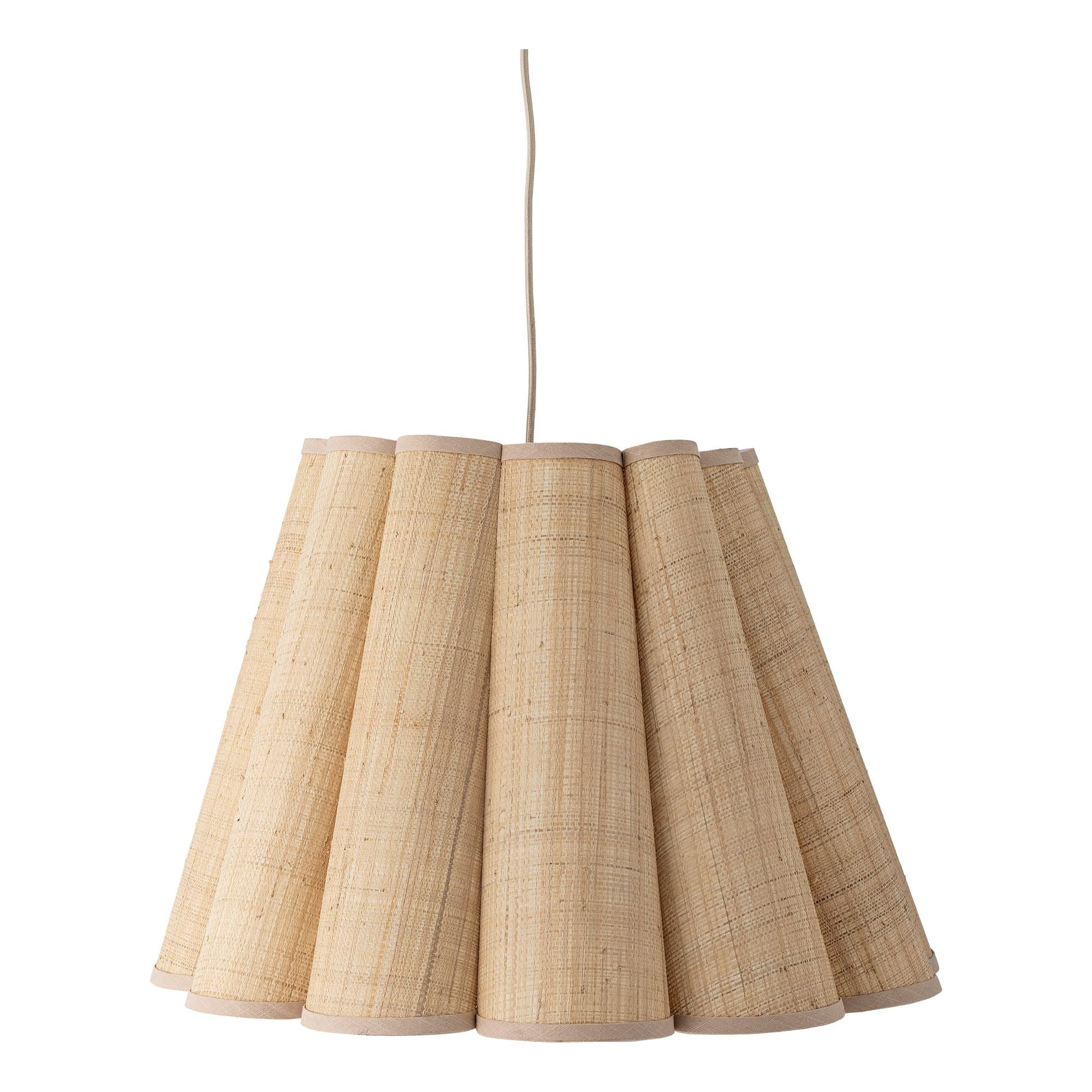 Bloomingville Sille Taklampa, Natur, Raffia