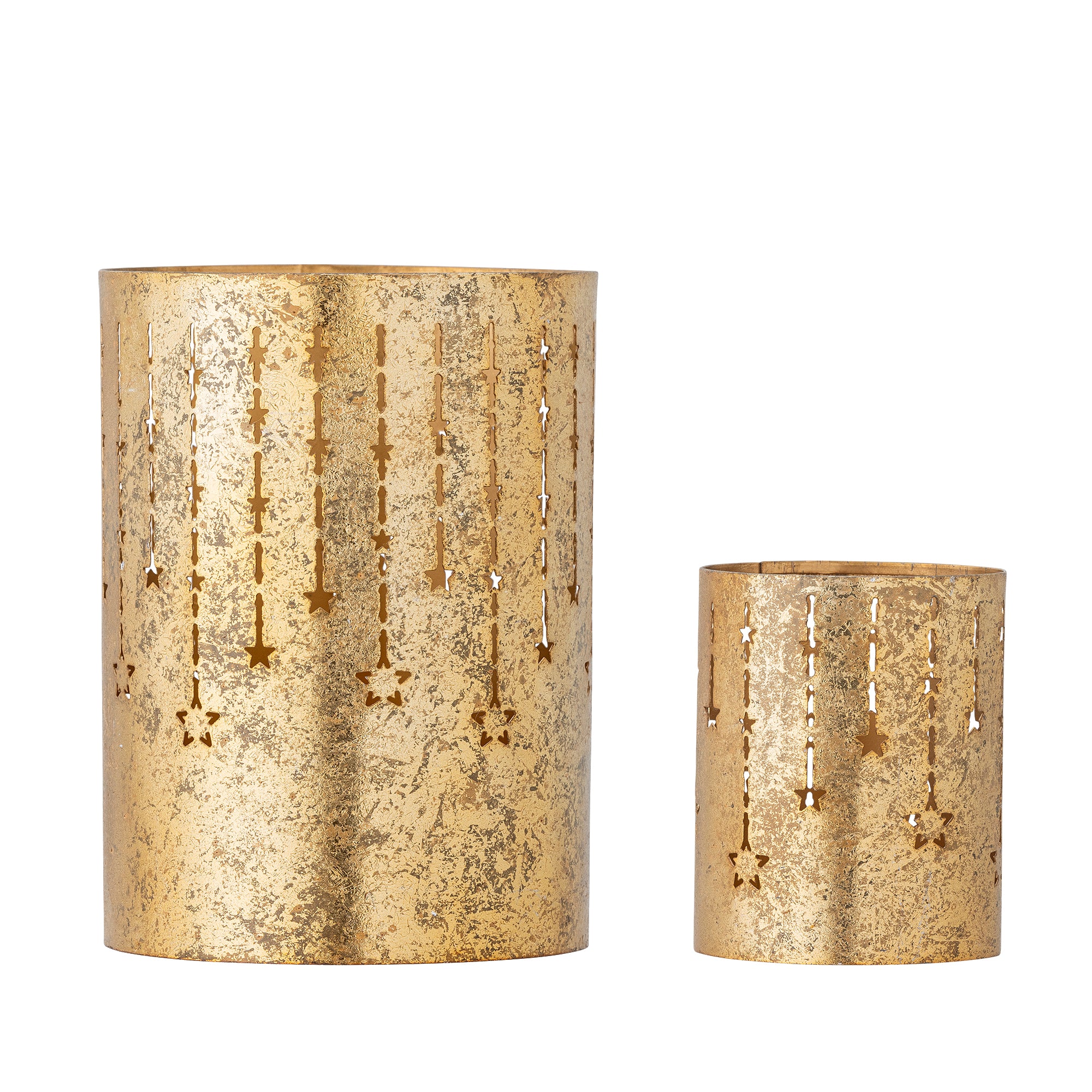 Bloomingville Mista Värmeljushållare, Guld, Metall