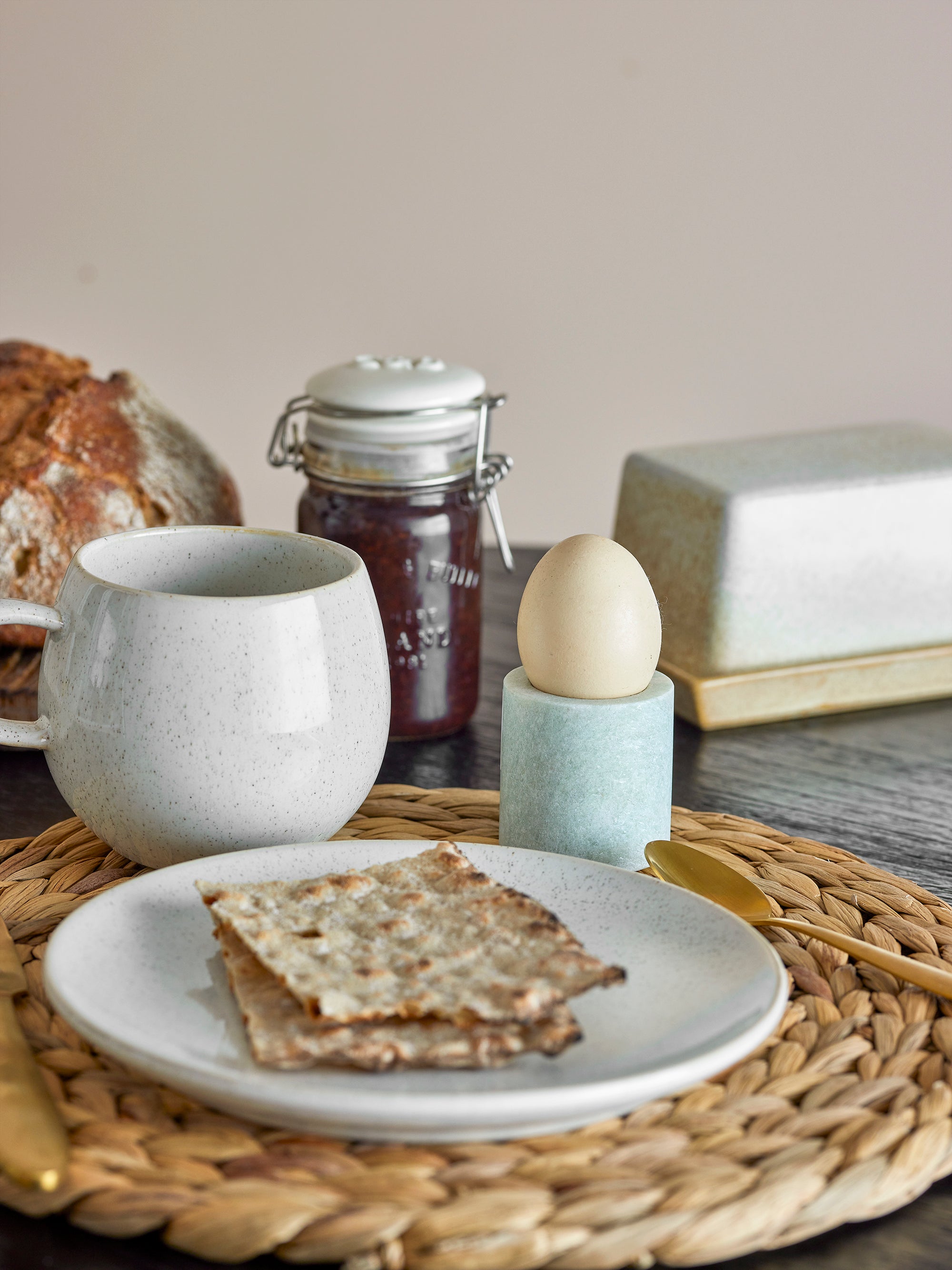 Bloomingville Kokui Burk, Natur, Marmor