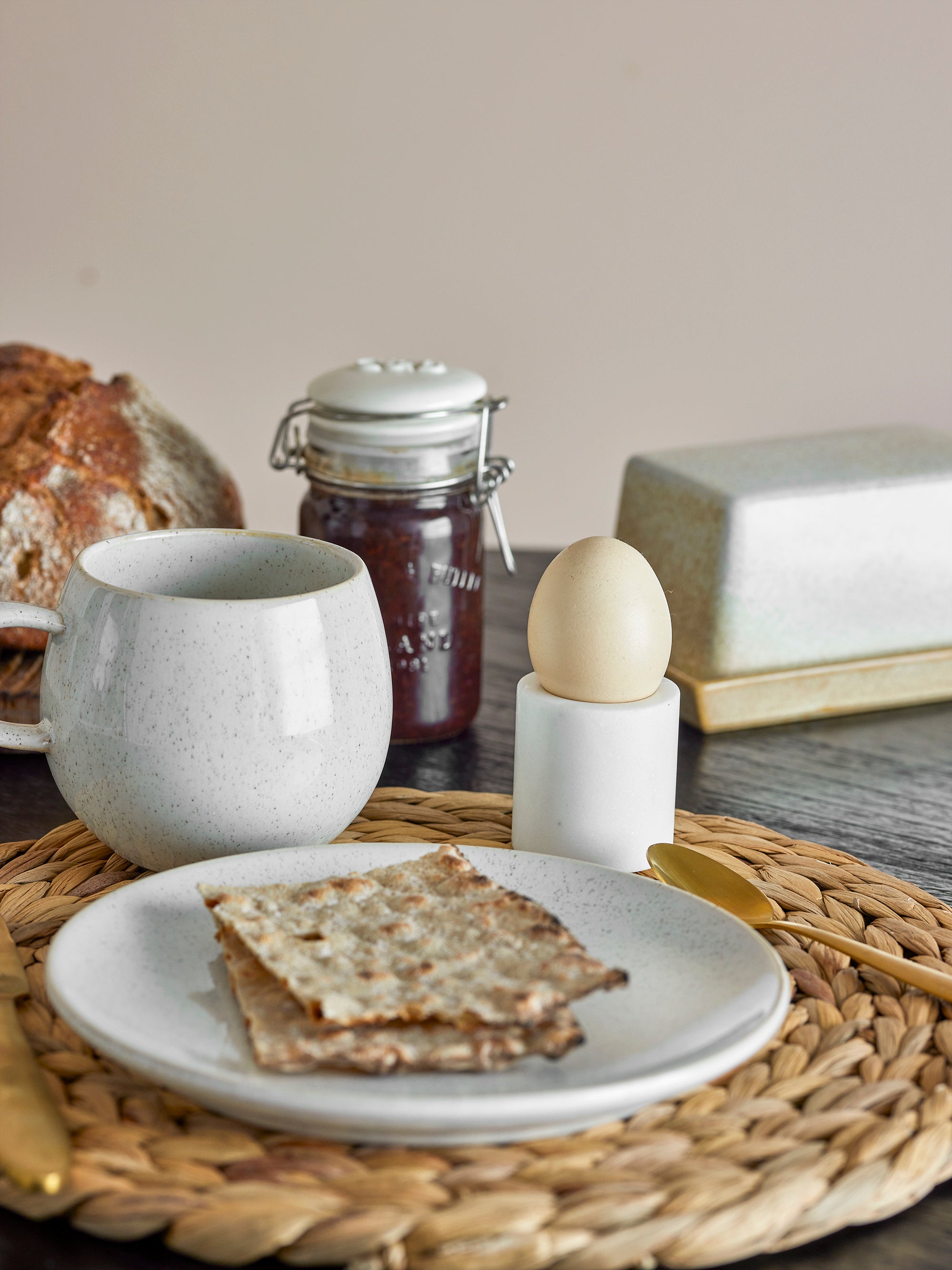 Bloomingville Kokui Burk, Natur, Marmor