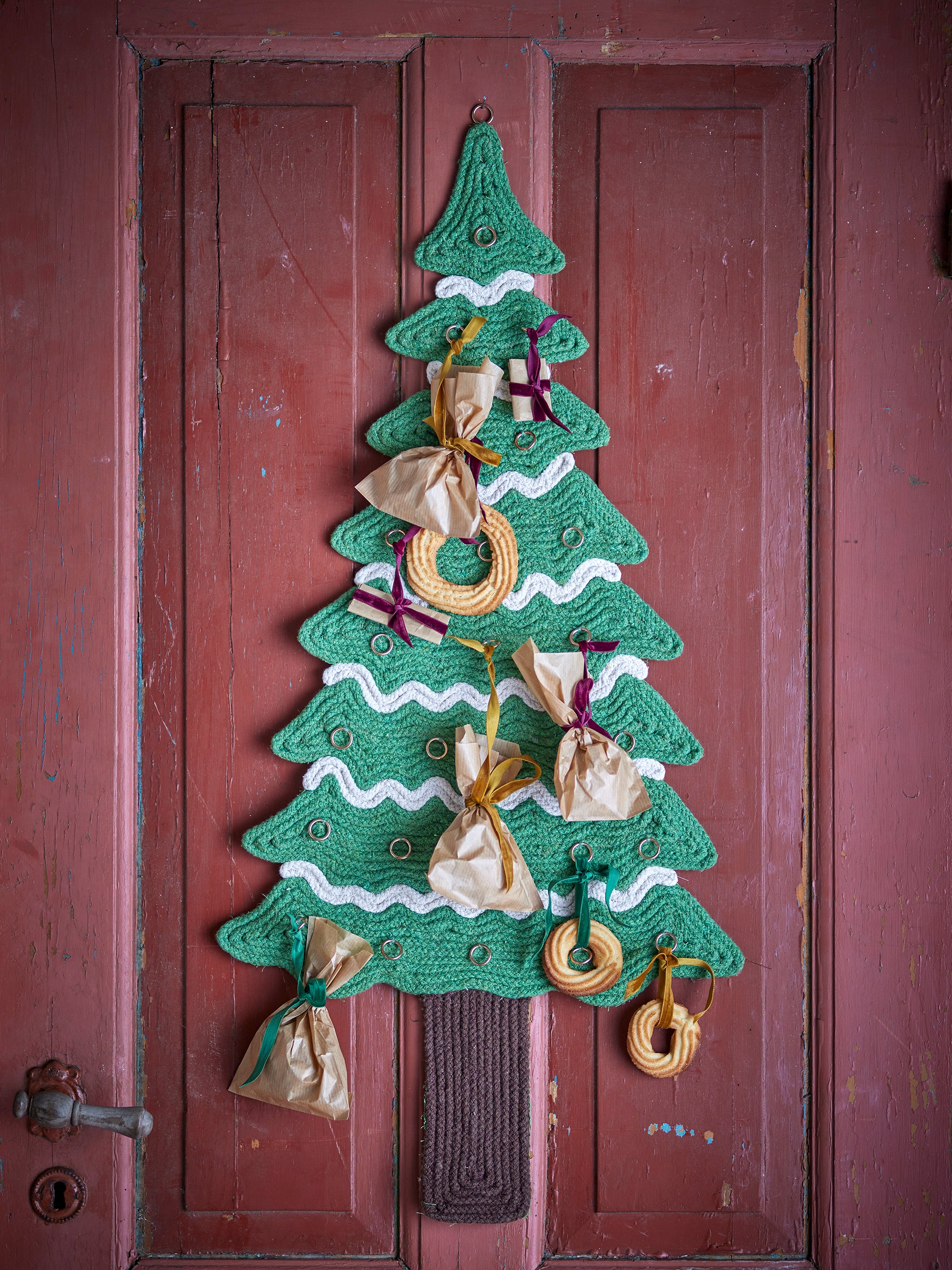 Bloomingville Douglas Kalender, Grön, Bomull