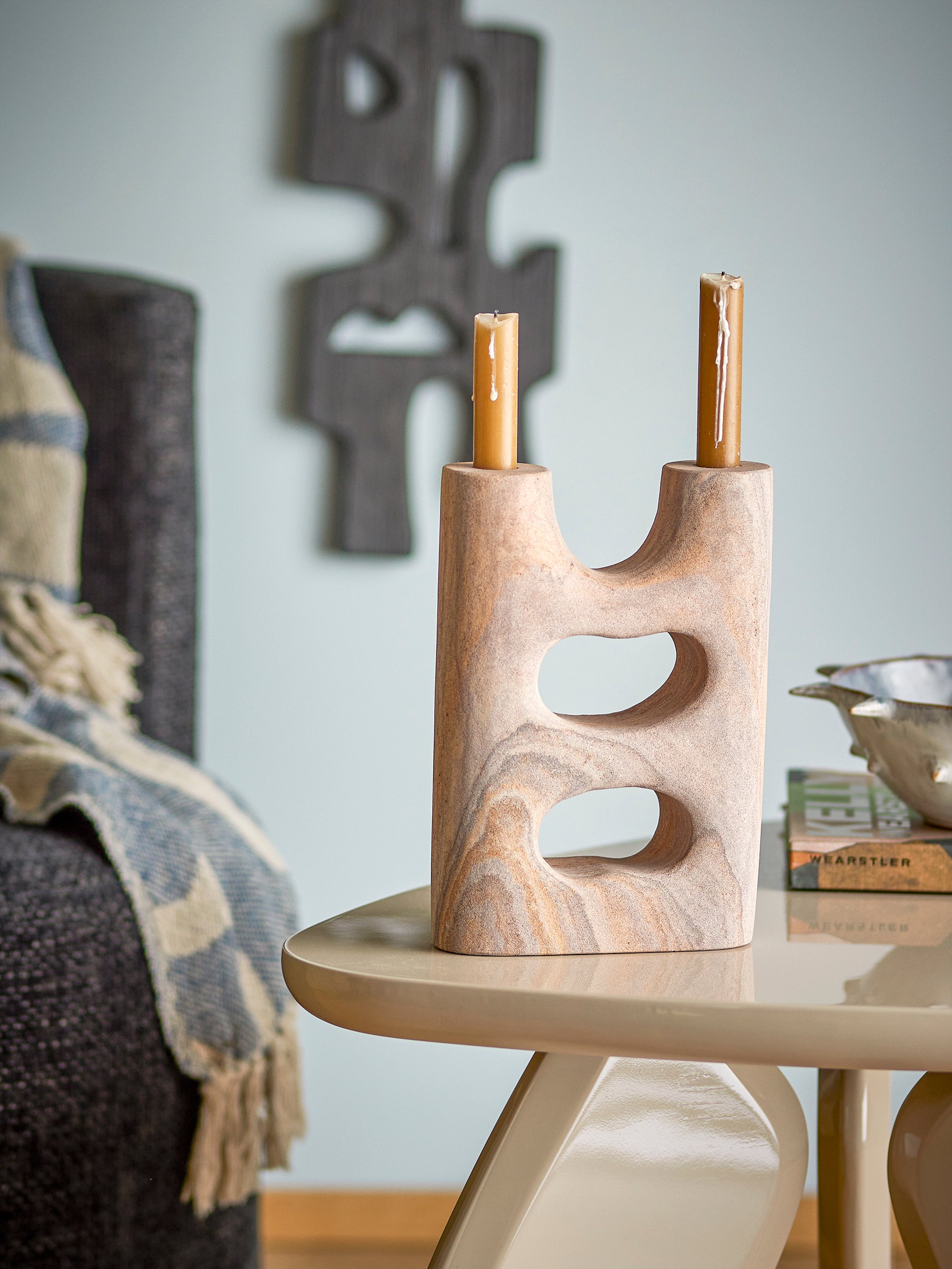 Bloomingville Lodi Ljuslykta, Natur, Sandsten