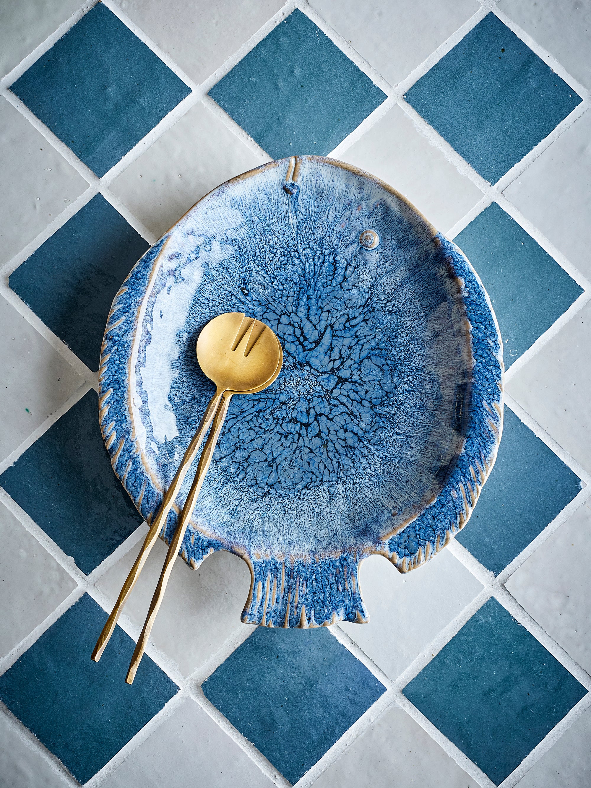 Bloomingville Gaith Salladsbestick, Mässing, Mässing