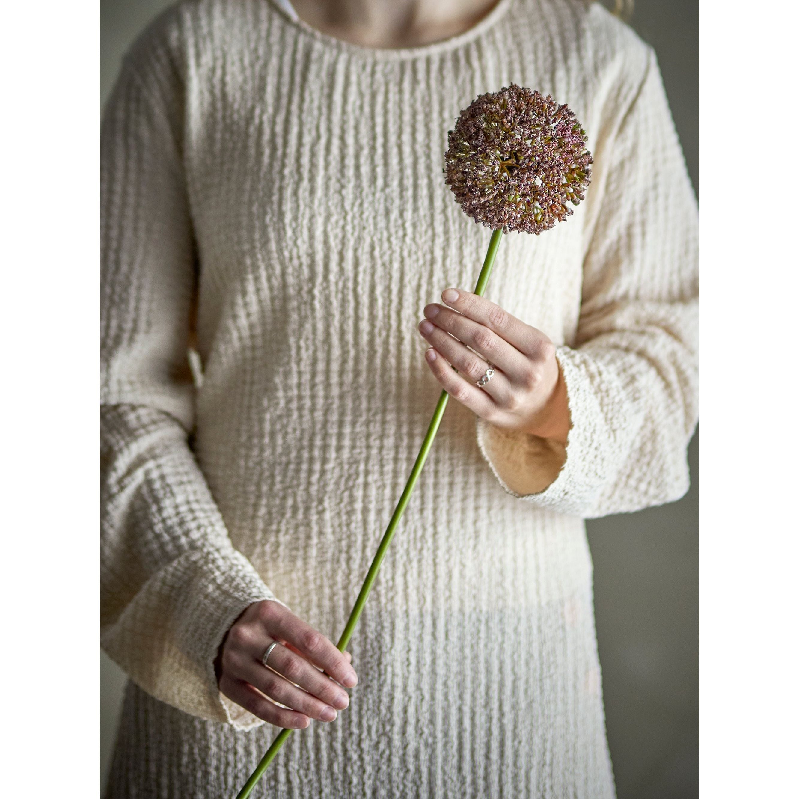 Bloomingville Allium Stjälk, Brun, Konstgjorda Blommor