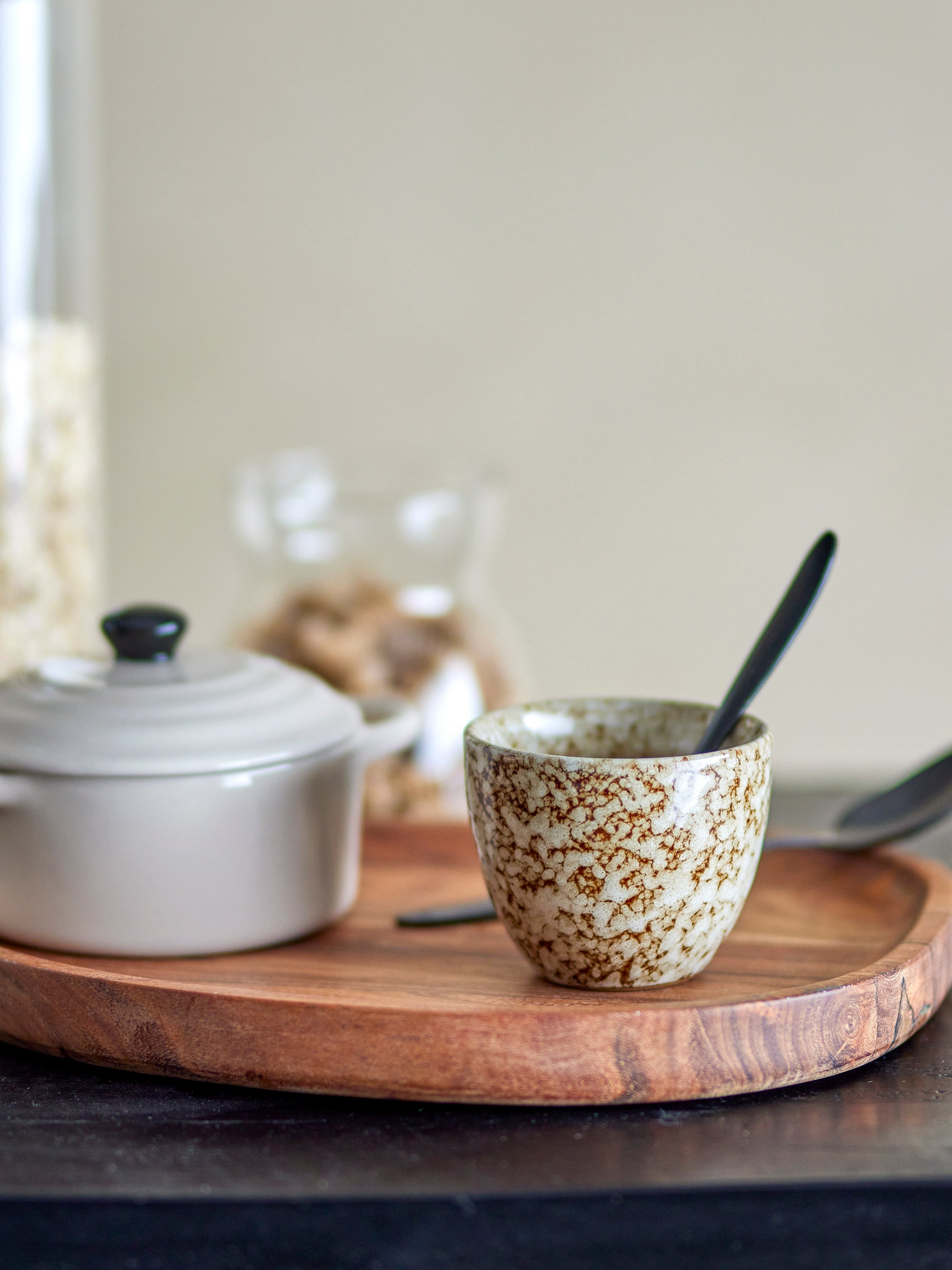 Bloomingville Paula Bägare, Brun, Stengods