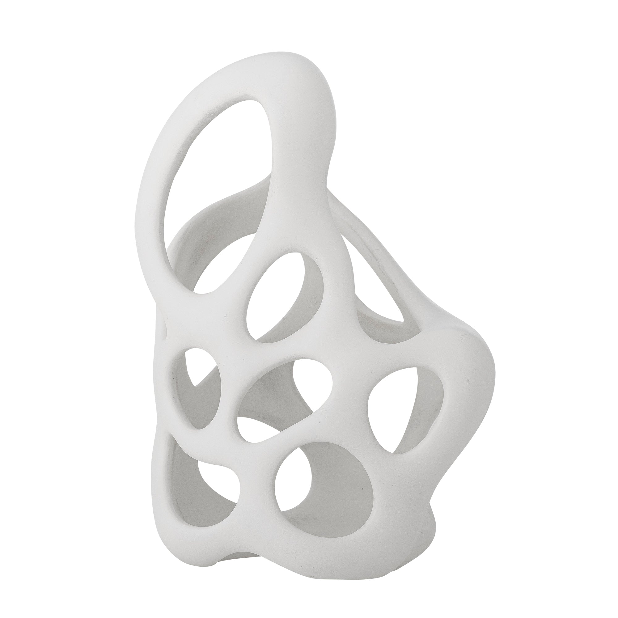 Bloomingville Chanet Deco, Vit, Polyresin