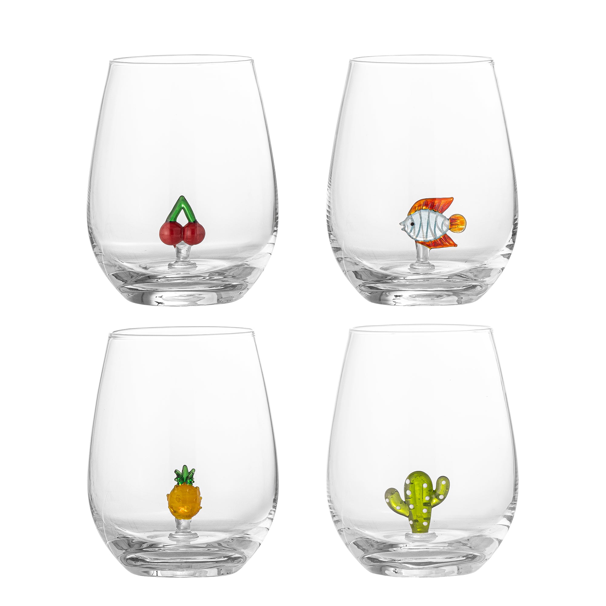 Bloomingville Misa Dricksglas, Flerpack, Klar, Glas