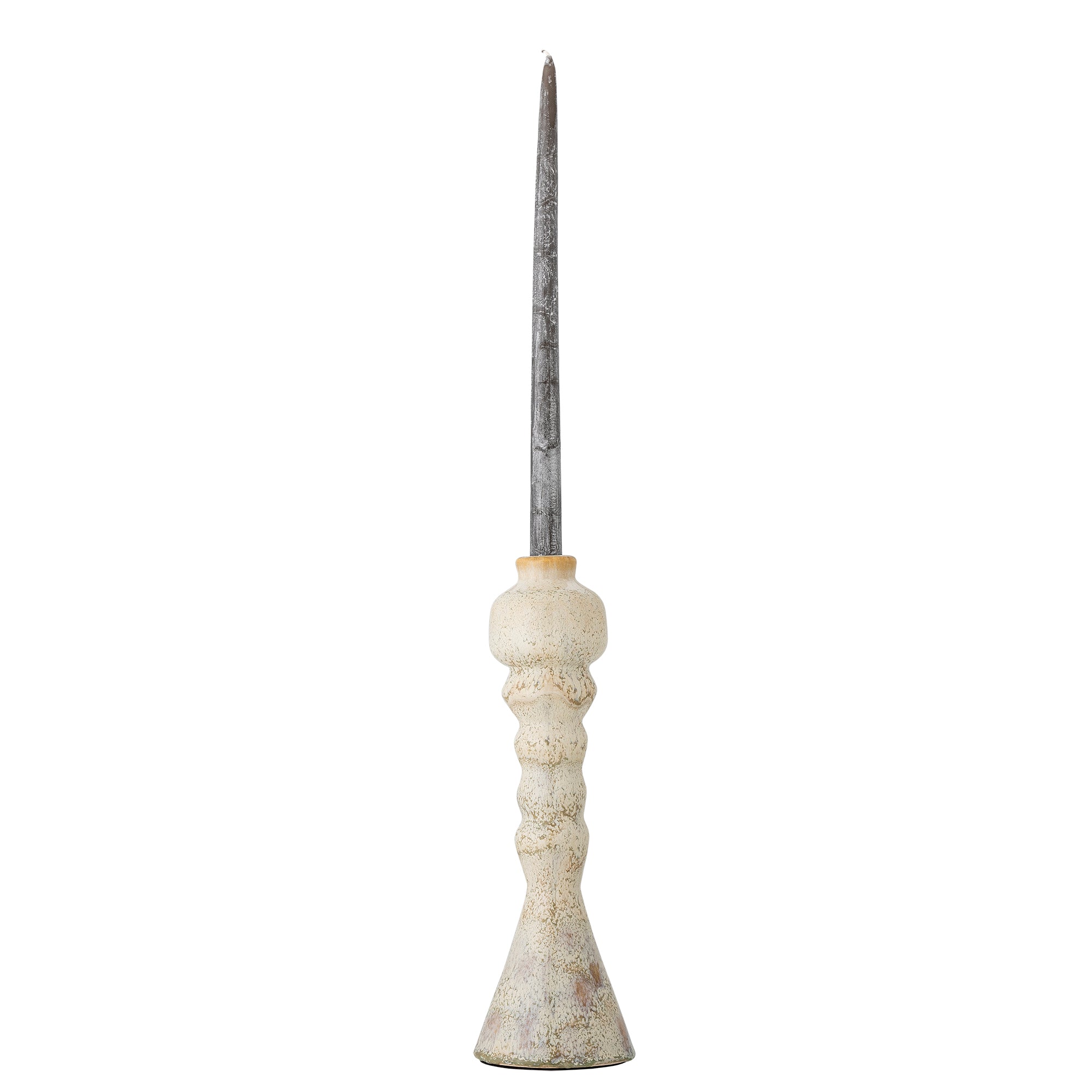 Bloomingville Bancroft Ljusstake, Vit, Terrakotta