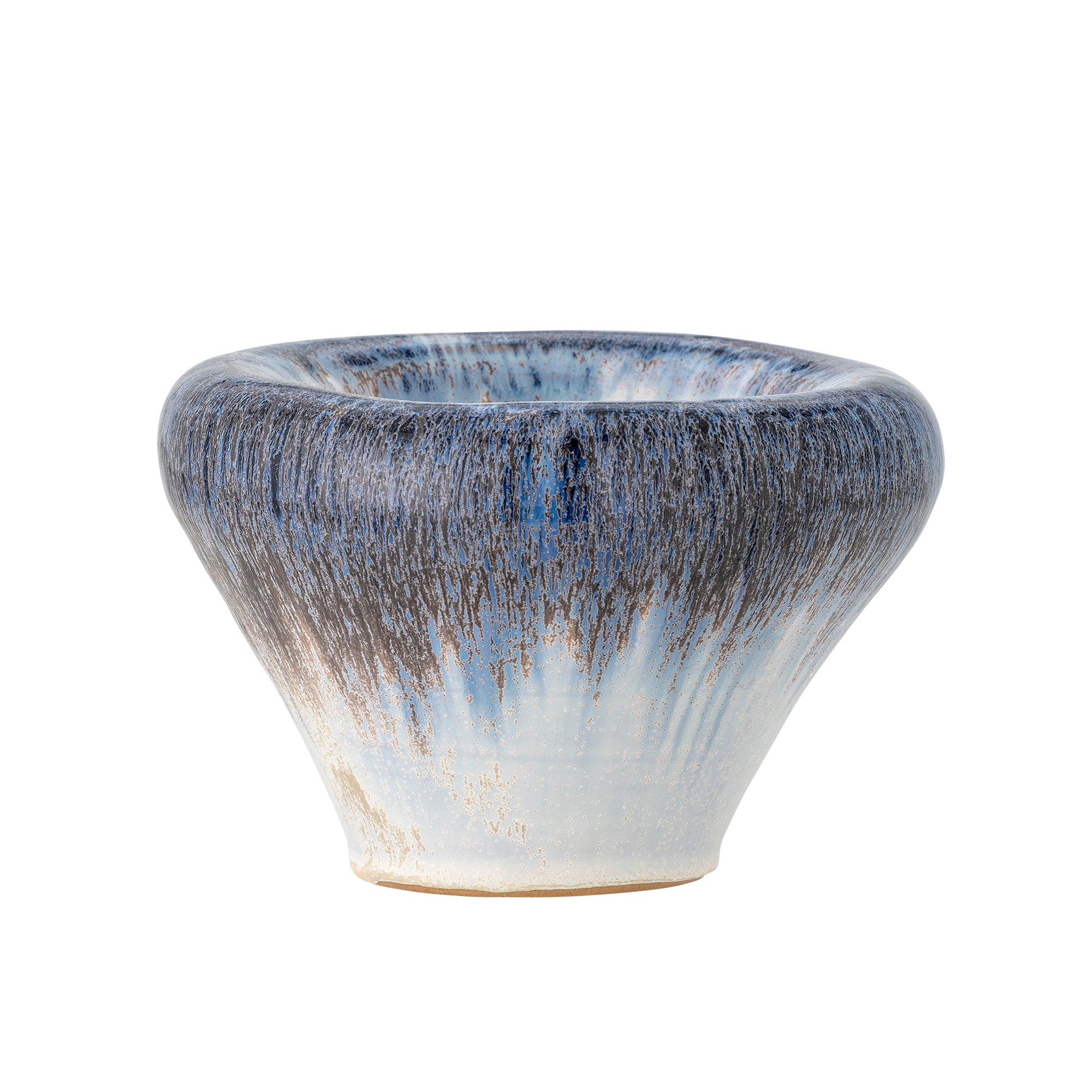 Bloomingville Finna Skål, Blå, Stengods