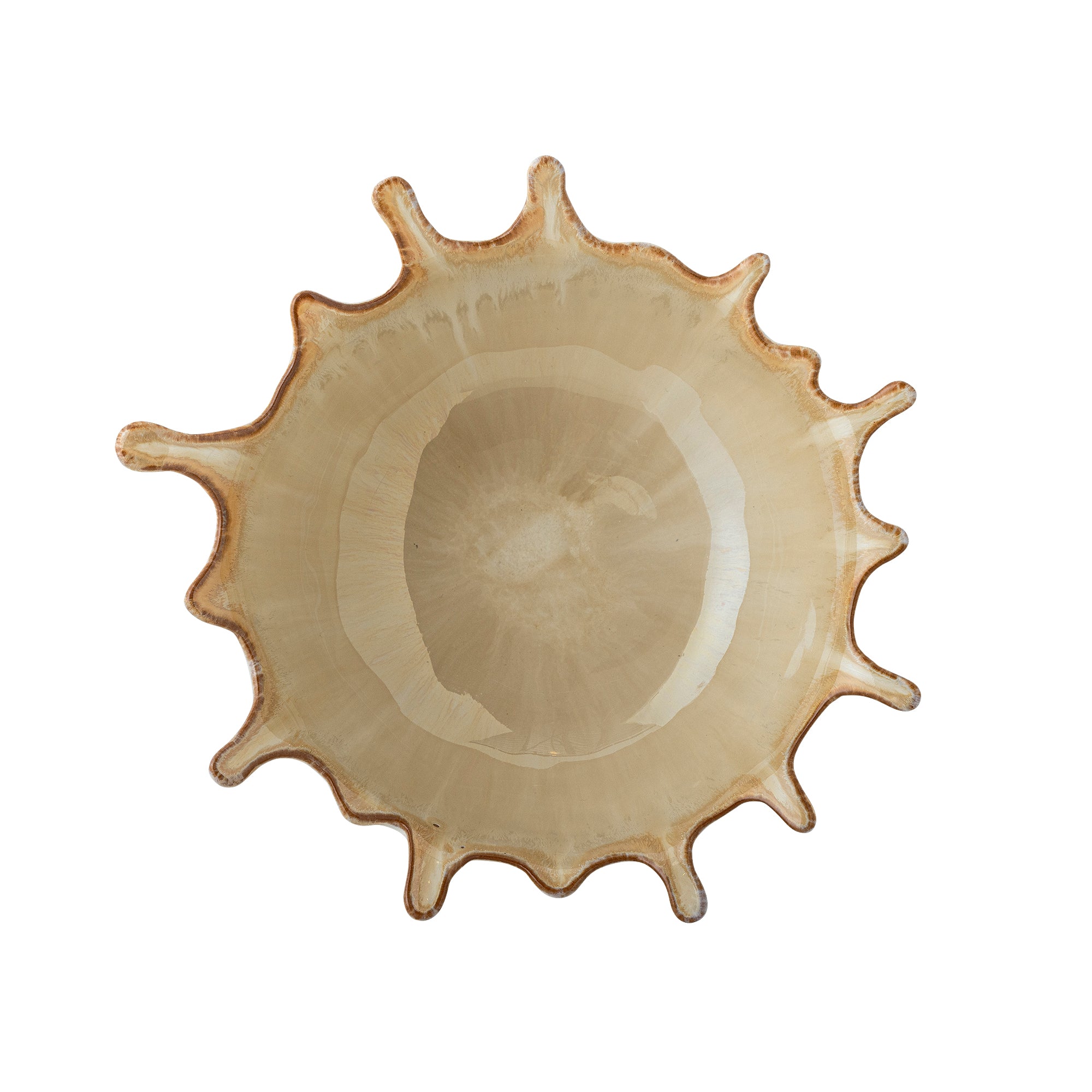 Bloomingville Alcott Bowl, Natur, Stengods