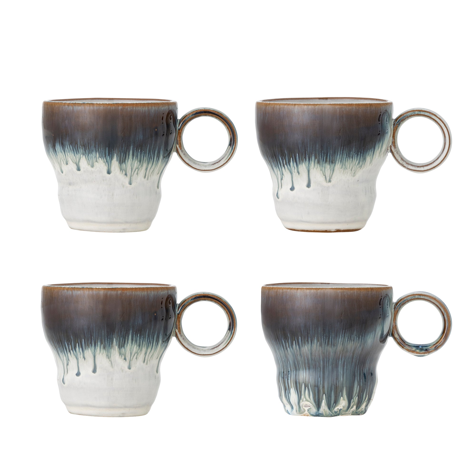 Bloomingville Nigel Kopp, Blå, Stengods