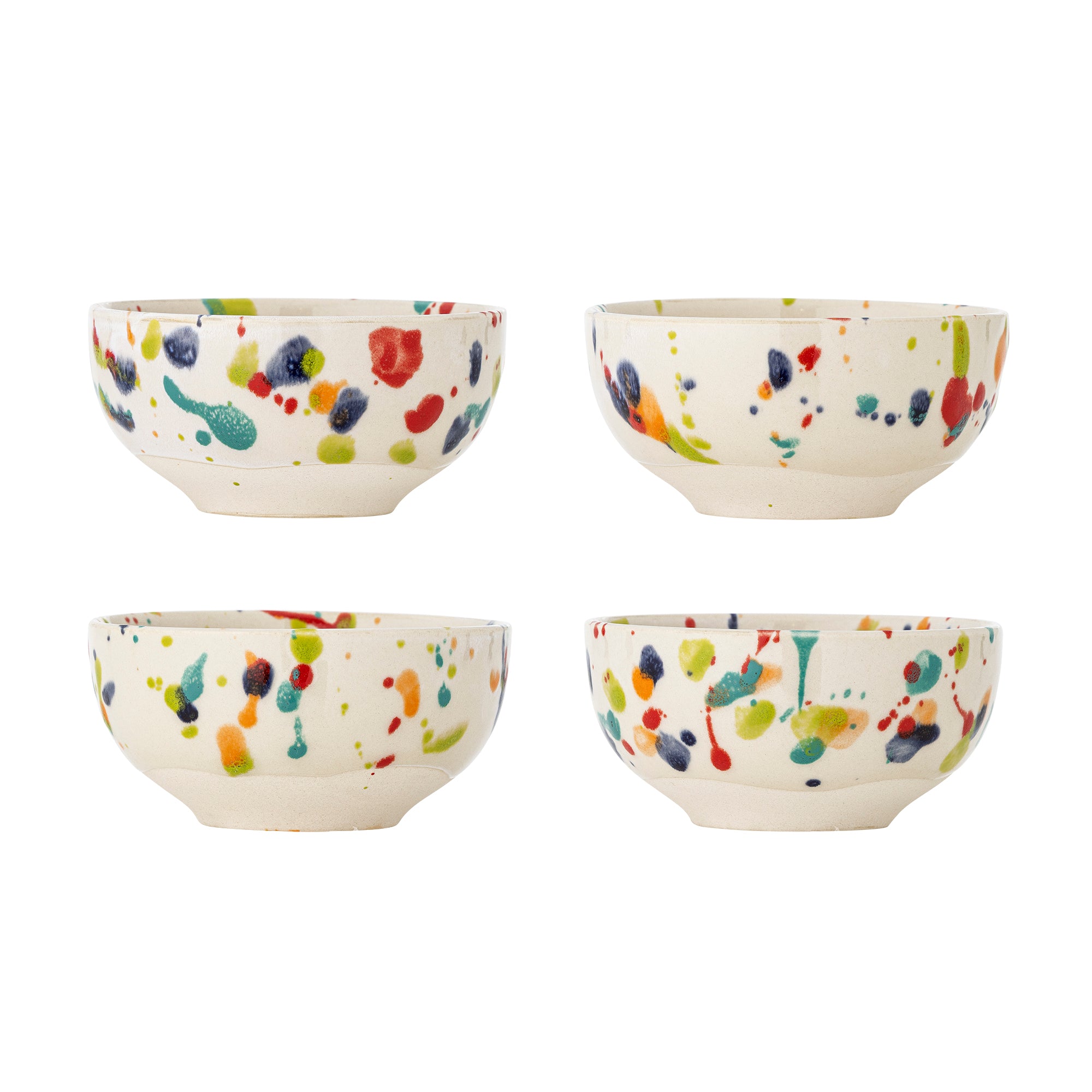 Bloomingville Freckles Skål, Multi, Stengods