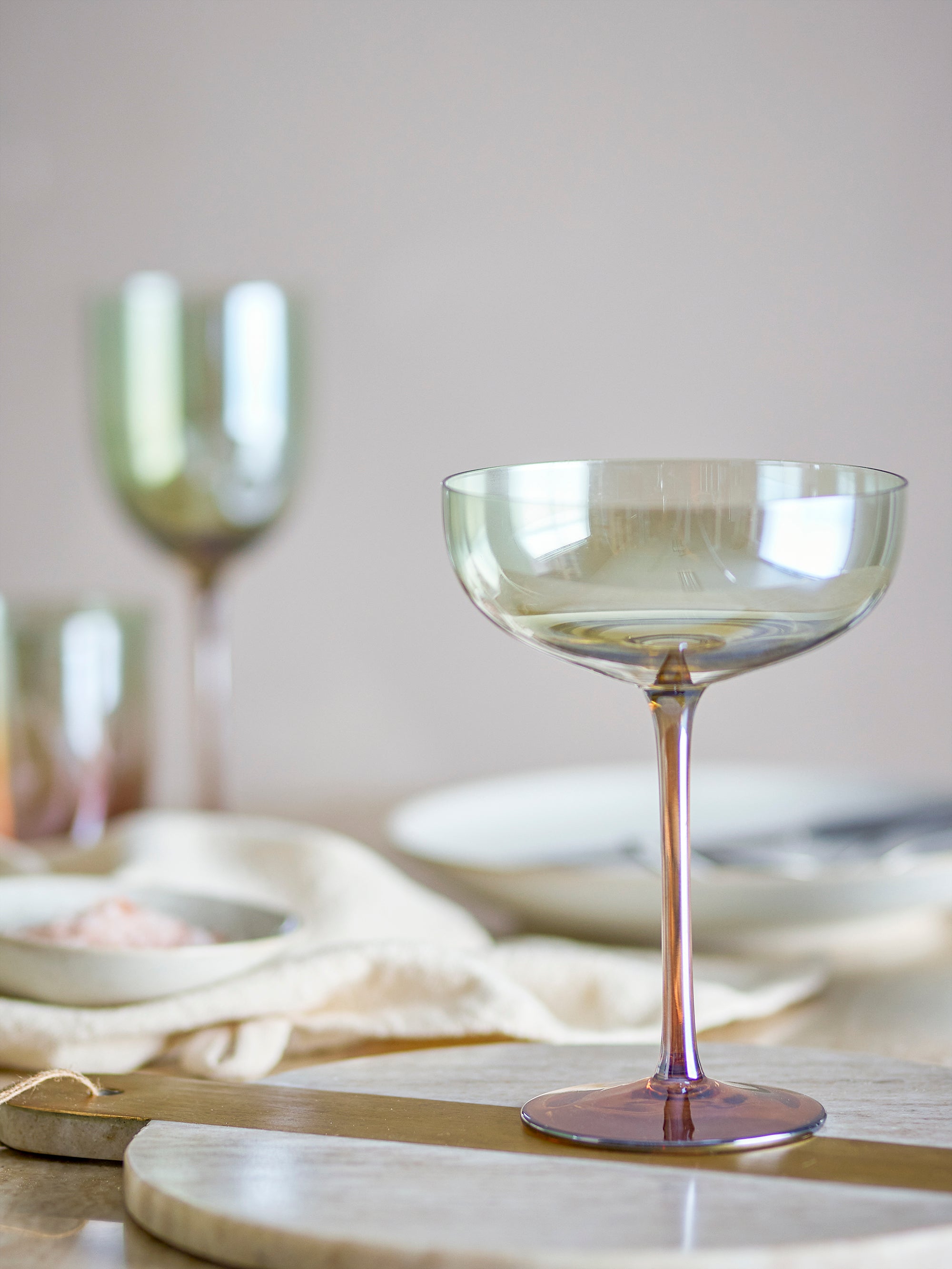 Bloomingville Aston Cocktailglas, Brons, Glas