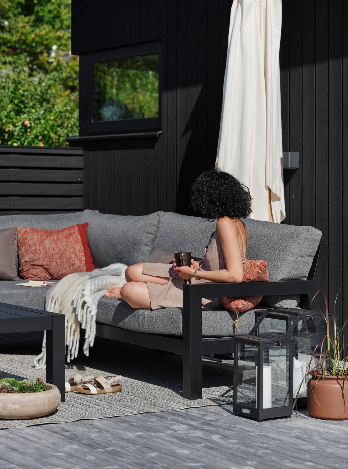 Brafab Stettler mittdel Svart/grå