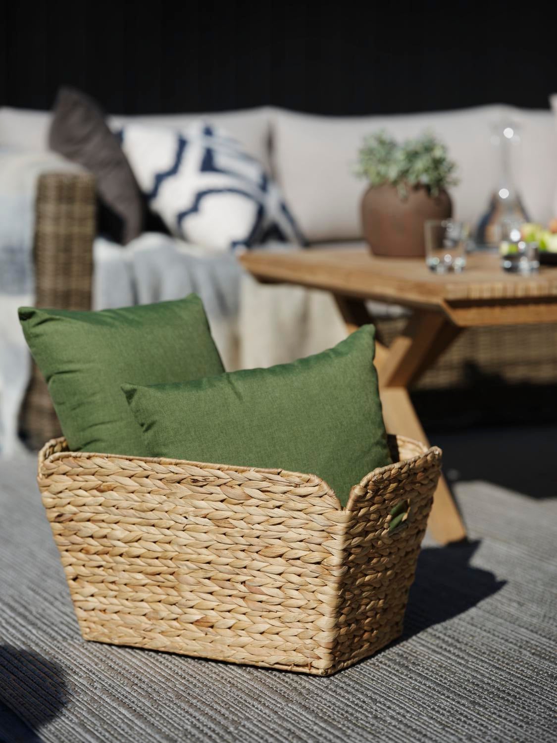 Brafab Nimy kudde Garden Green