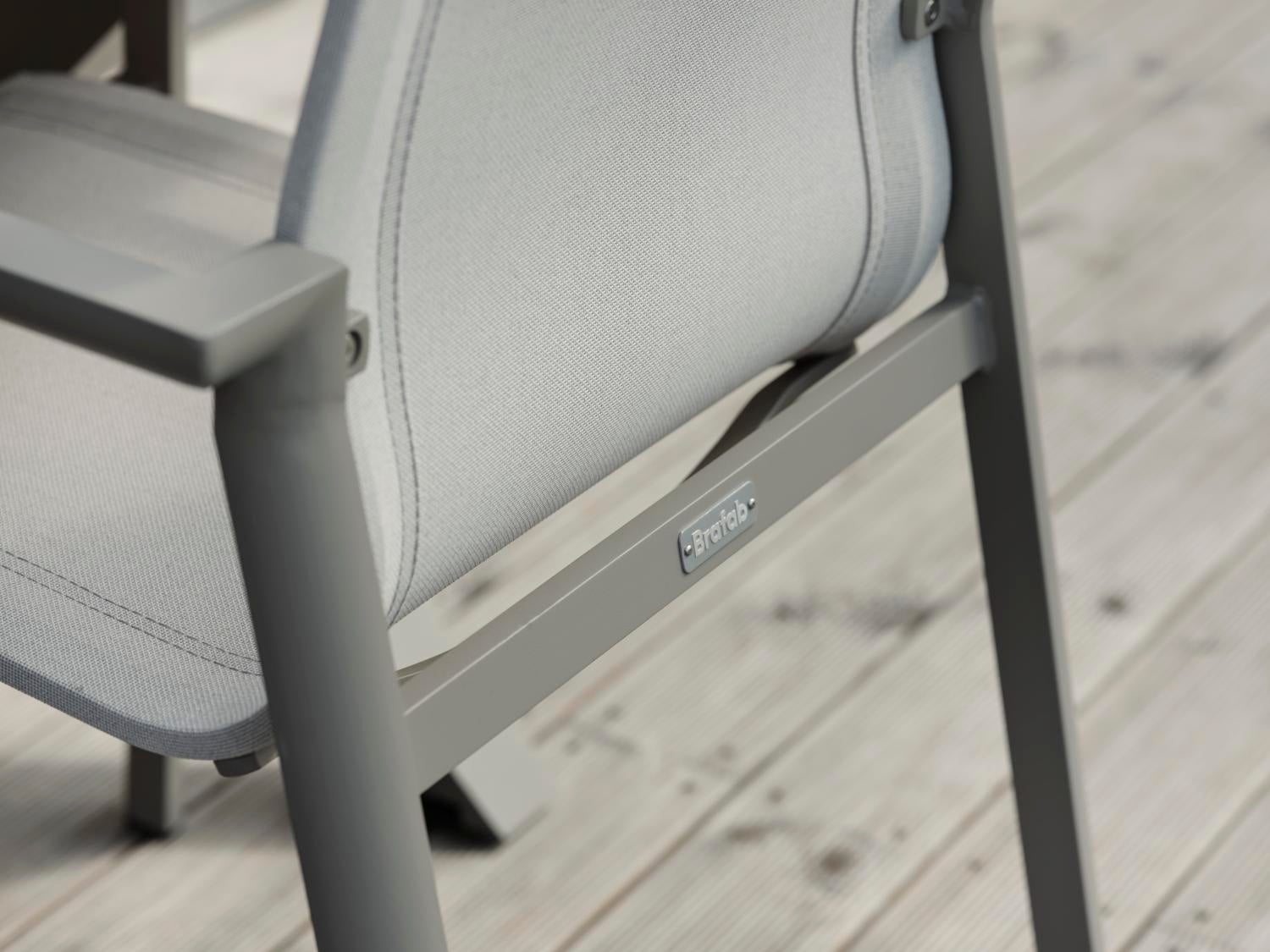 Brafab Delia karmstol Khaki/Off-white