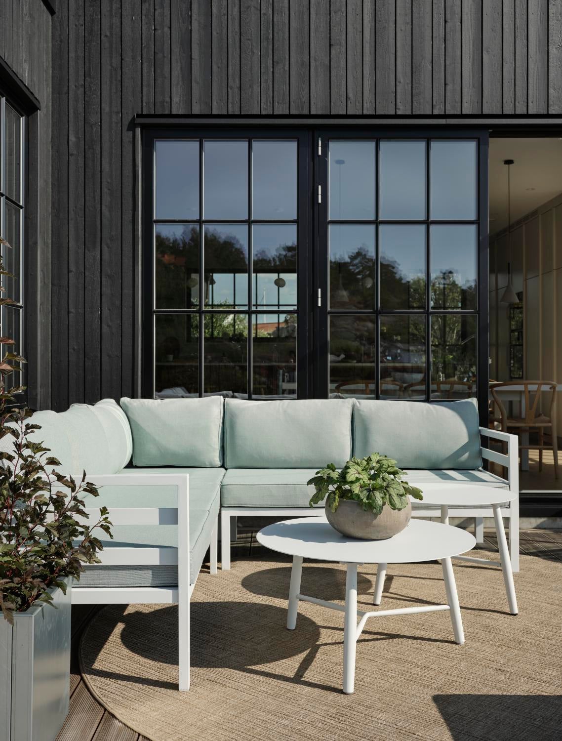 Brafab Vannes soffbord Vit 75 cm