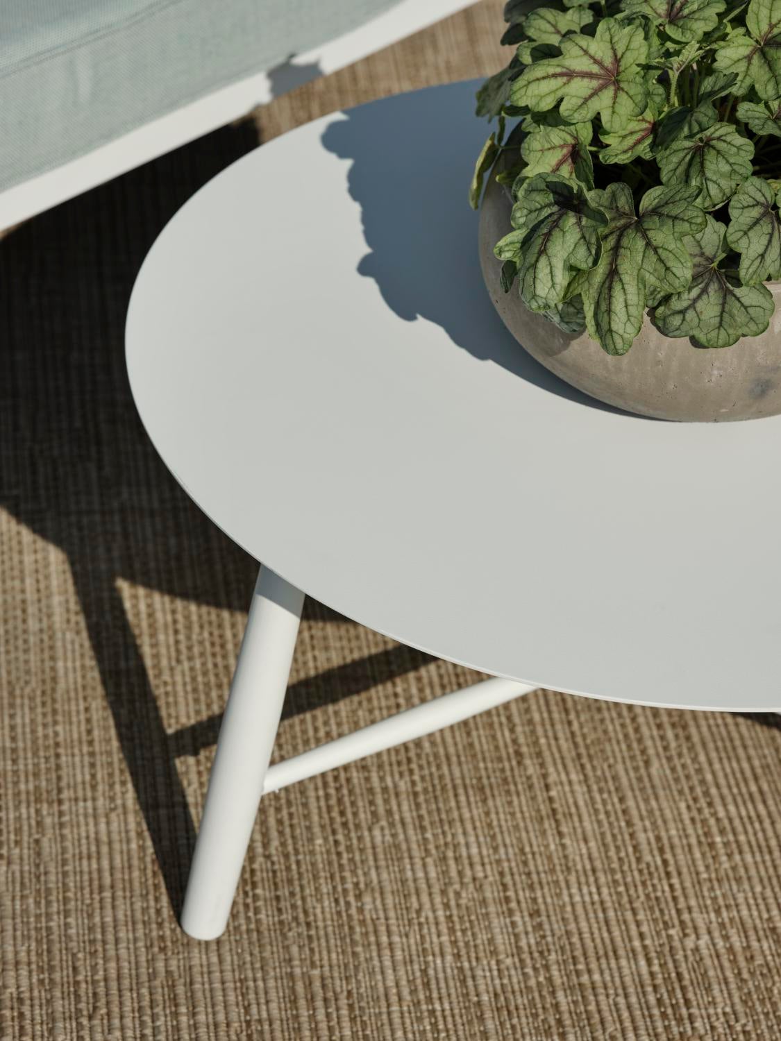 Brafab Vannes soffbord Vit 75 cm