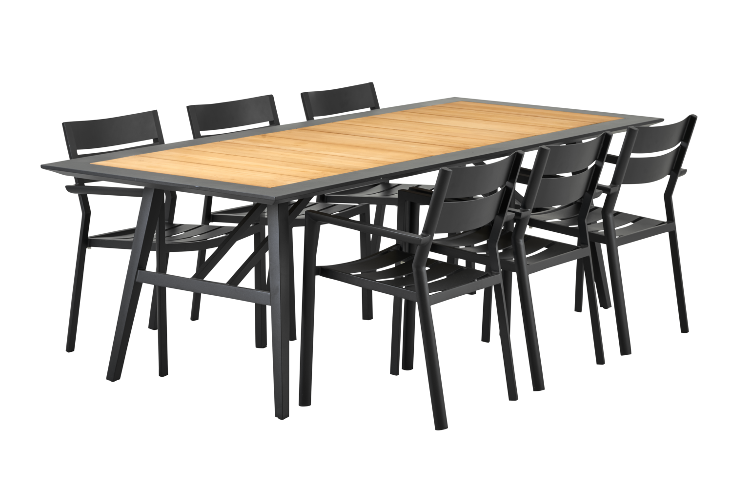 Brafab Delia karmstol Svart