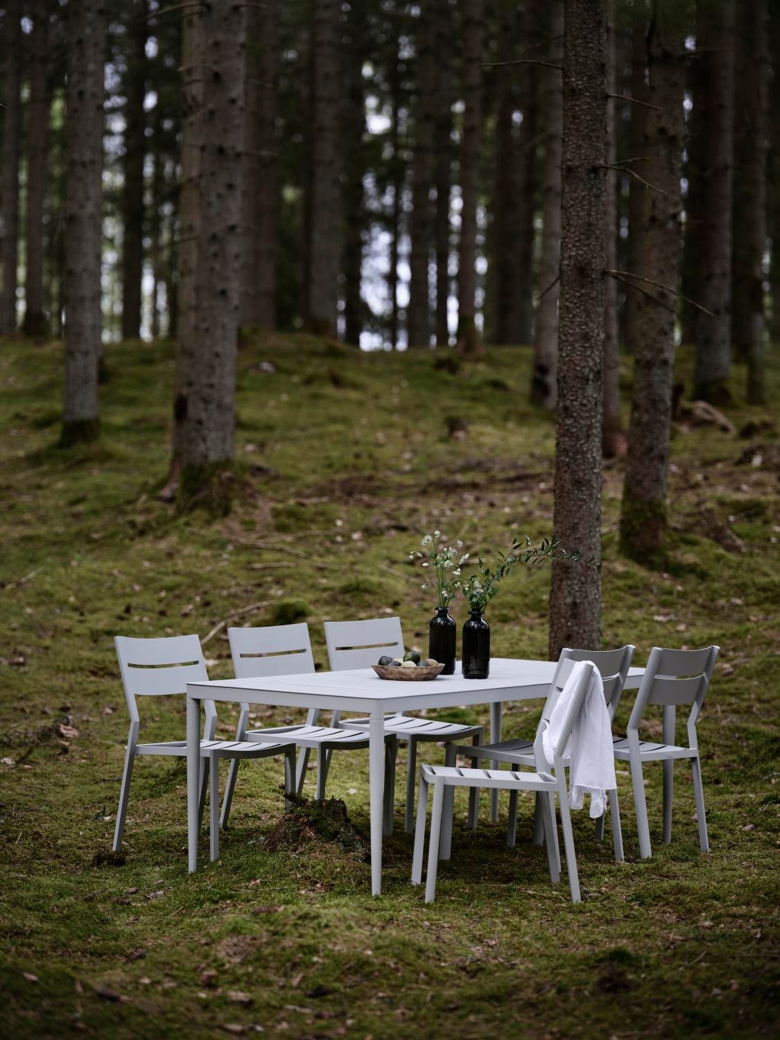 Brafab Bigby matbord Light Grey 130 cm