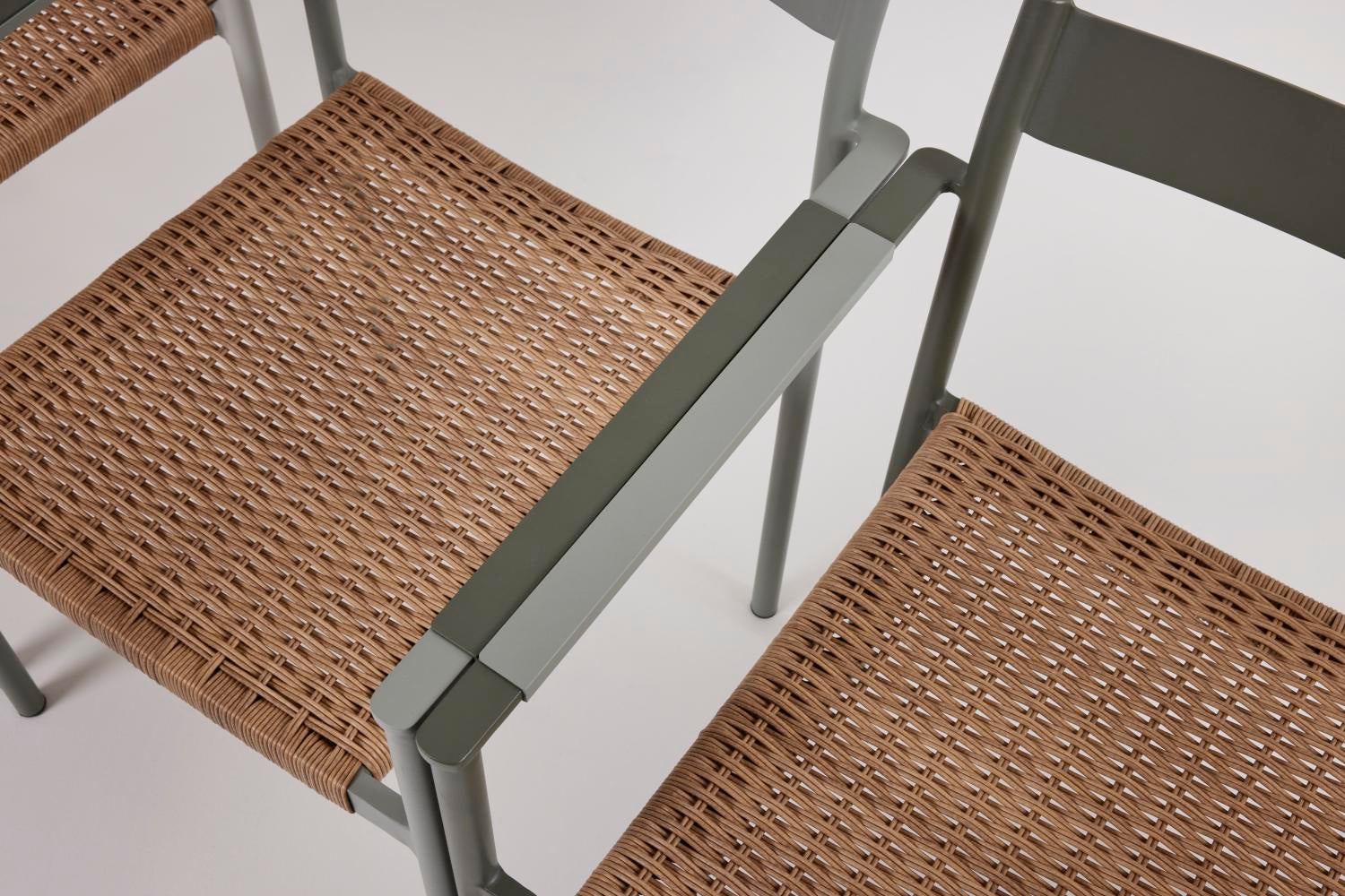 Brafab DK matstol Dusty Green/Natur