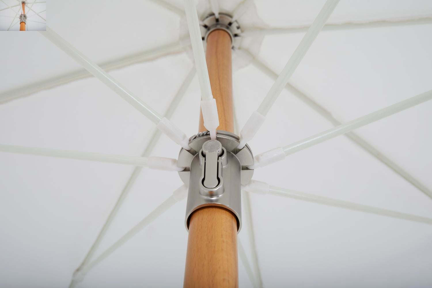 Brafab Gatsby parasoll Natur/beige