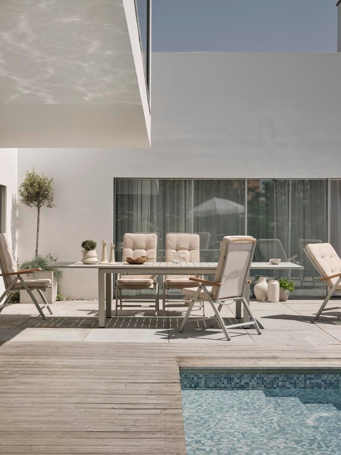 Brafab Andy positionsstol Light Grey/Off-White