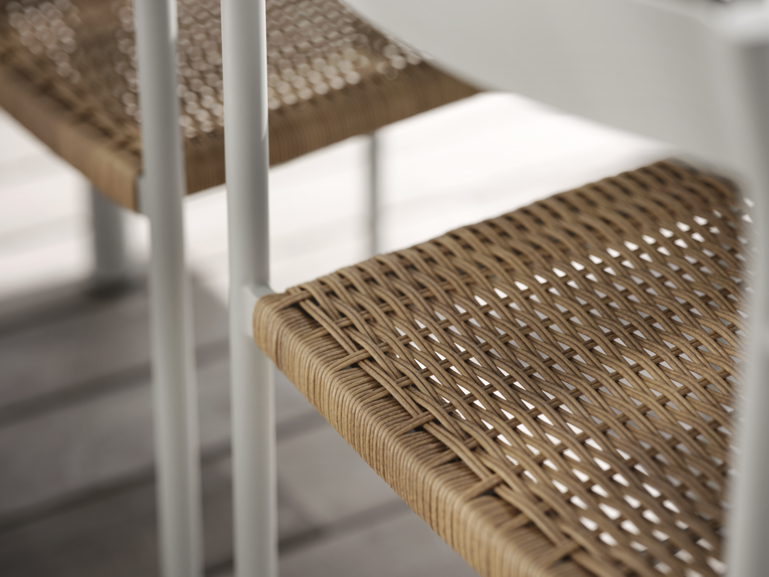 Brafab DK matstol Light Grey/Natur