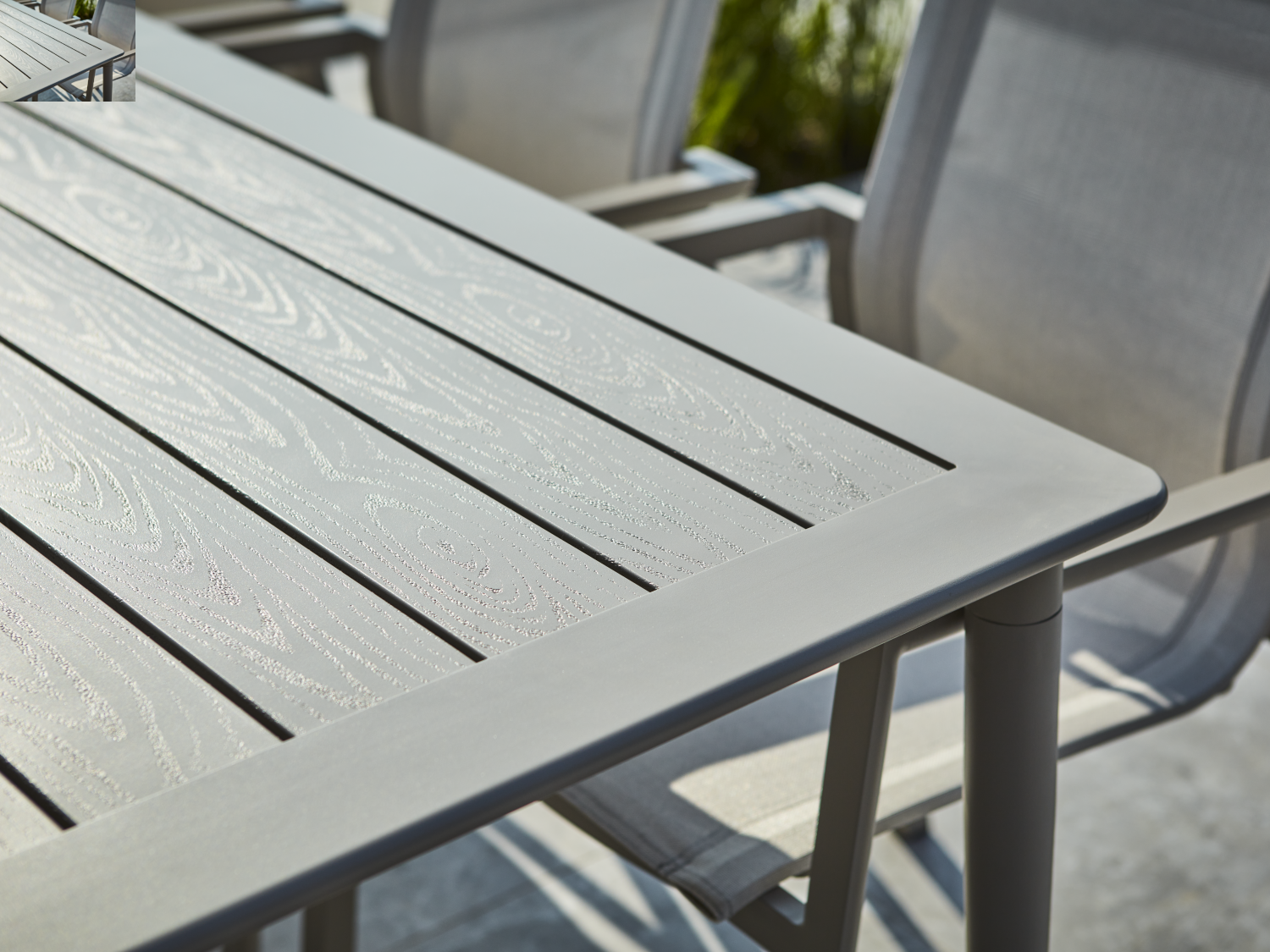 Brafab Nimes matbord Khaki 200x98 cm