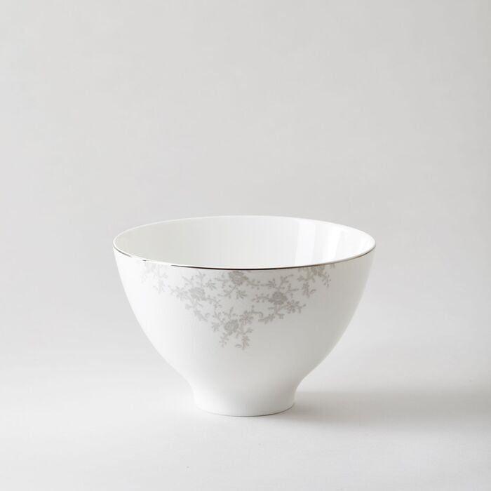 royal porcelain Angelina Platinum Skål 21 cm Vit