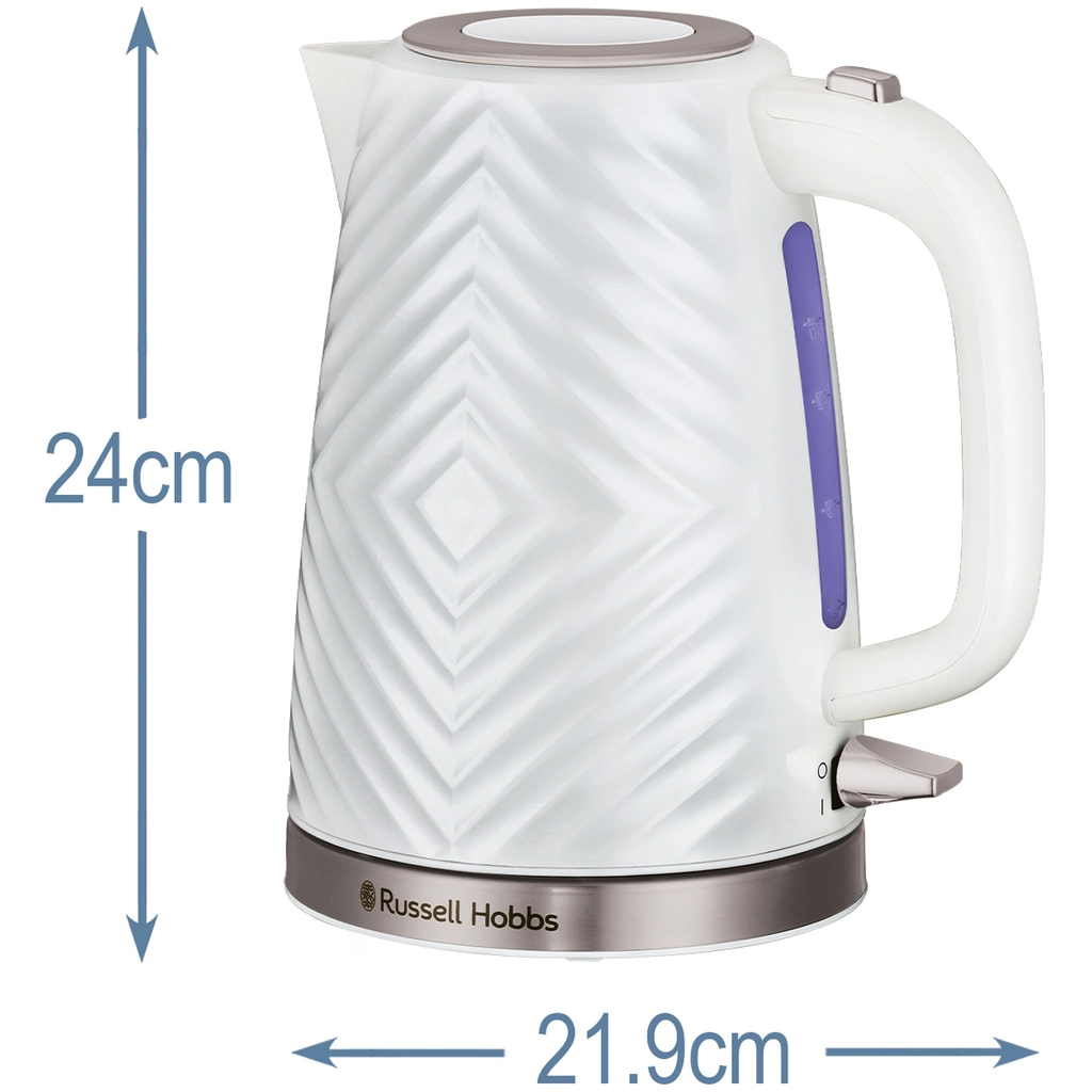 Russell Hobbs Vattenkokare Groove Kettle White 26381-70