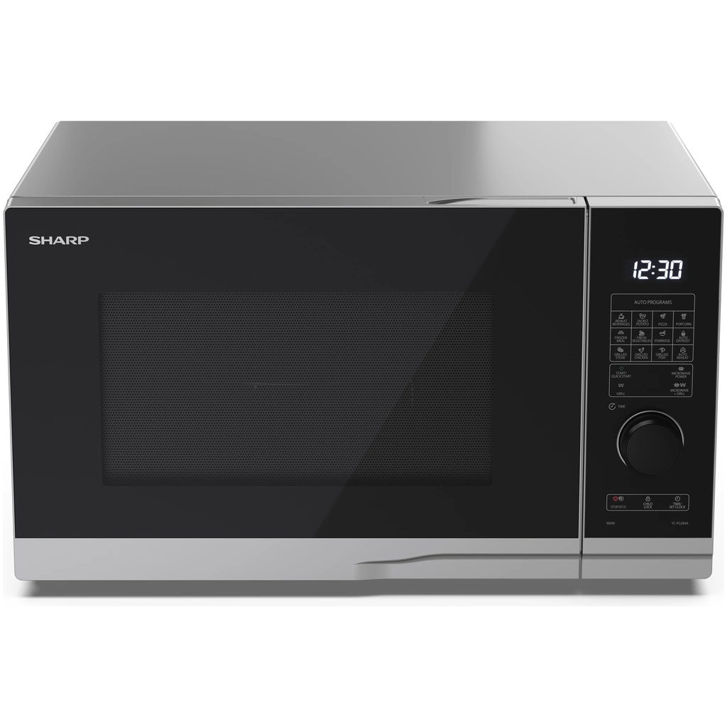 Sharp Mikrovågsugn 28l Digital panel 1050W Grill