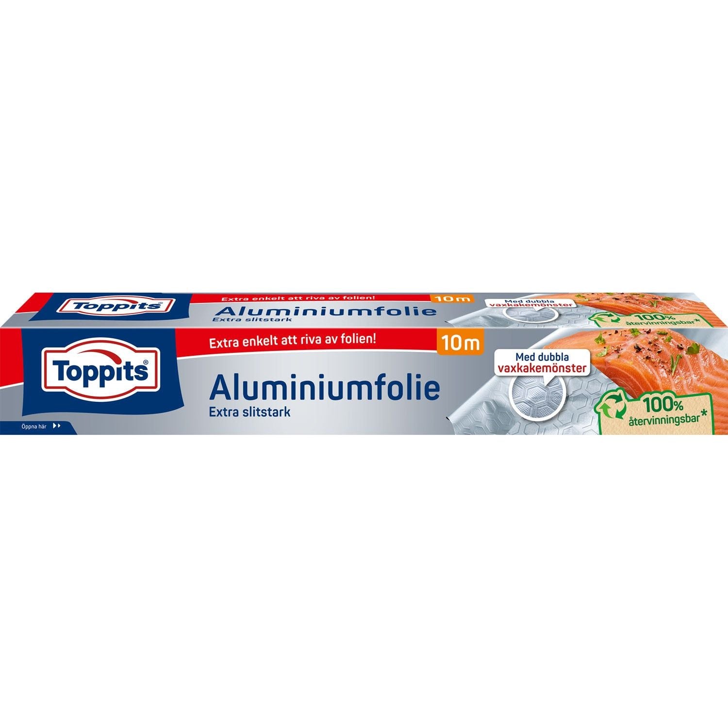 Toppits Aluminium folie 29cmX10m RECYCLED (Obs 20st DFP)