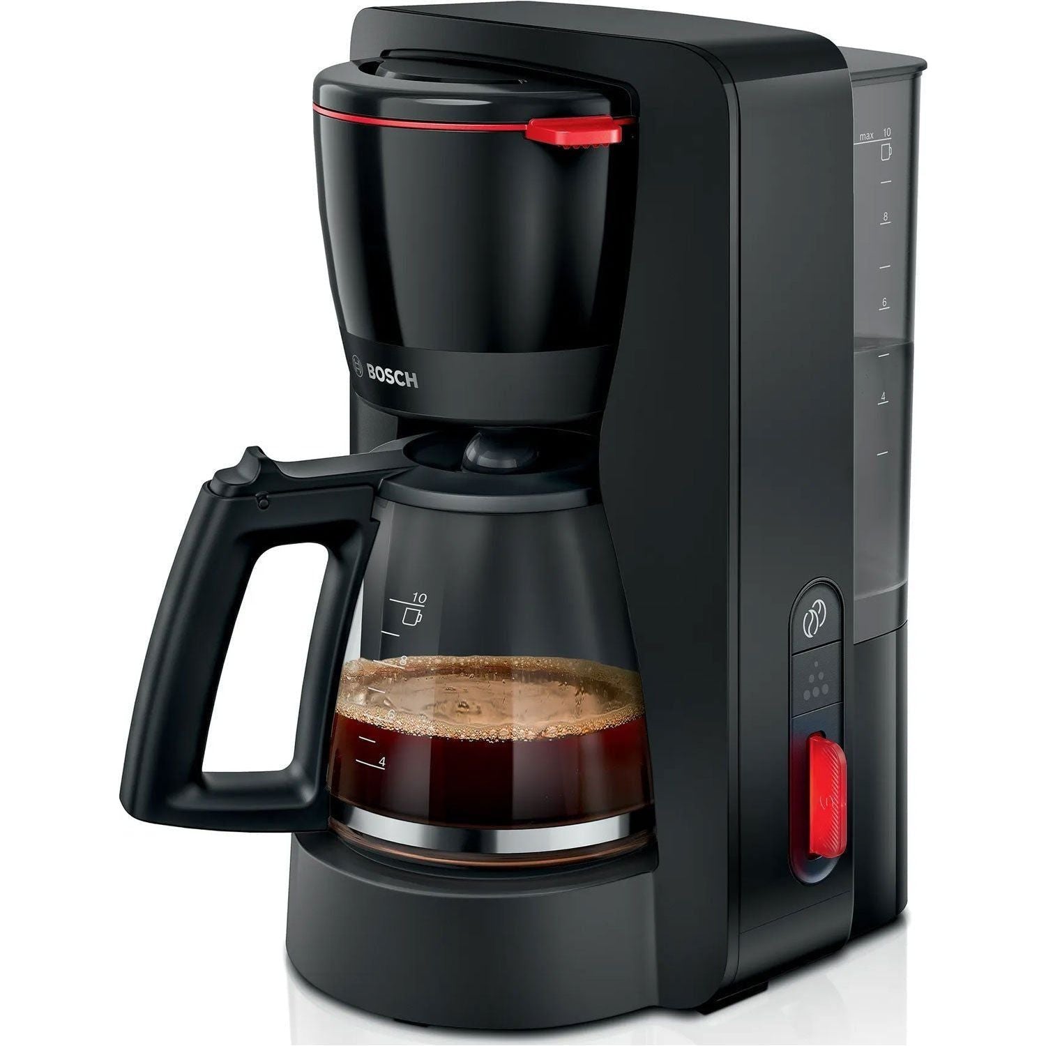 Bosch MyMoment kaffebryggare Med Glaskanna Svart