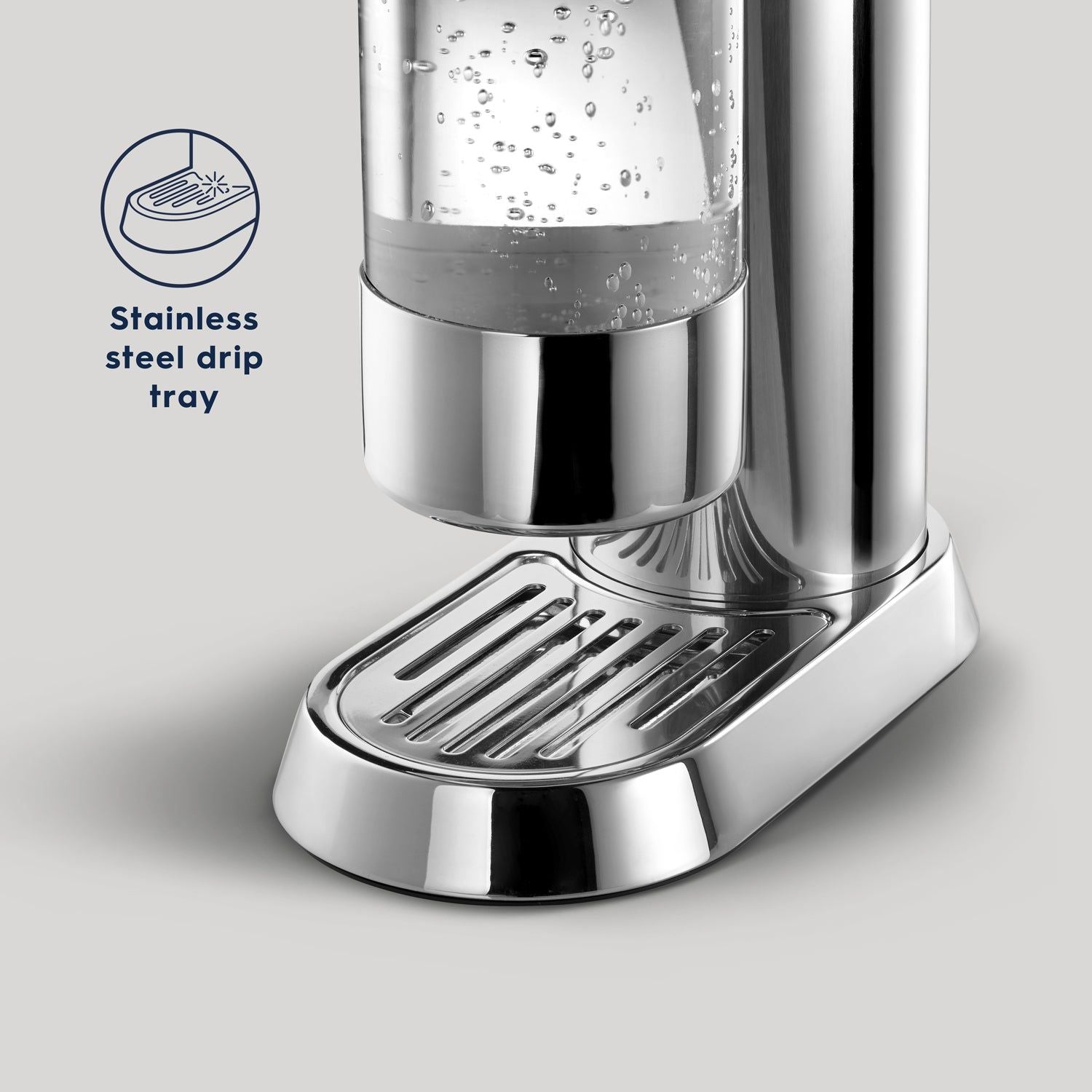 SodaStream Kolsyremaskin ensō™ Rostfri Quick Connect